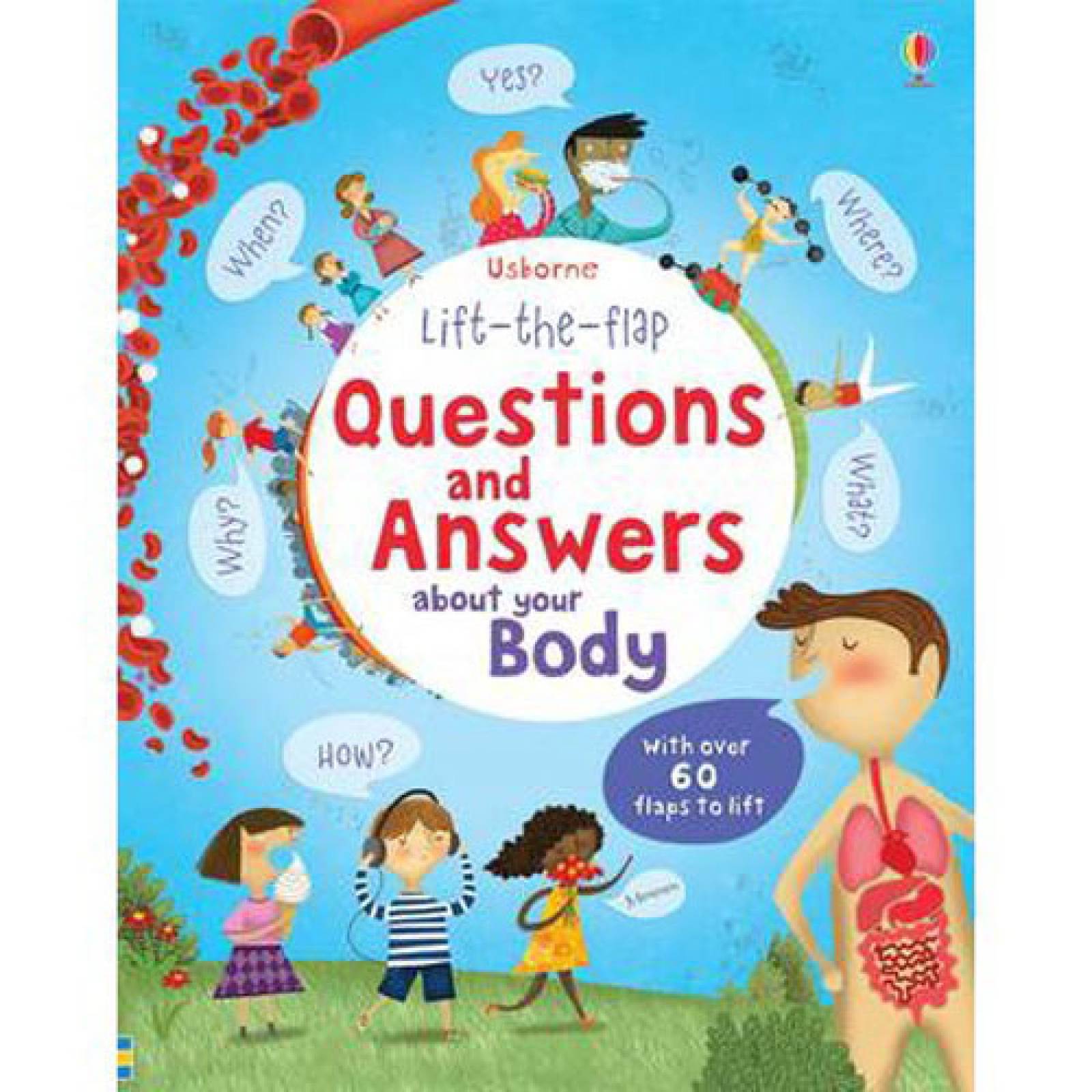 Questions And Answers About Your Body Lift-the-flap Usborne Book