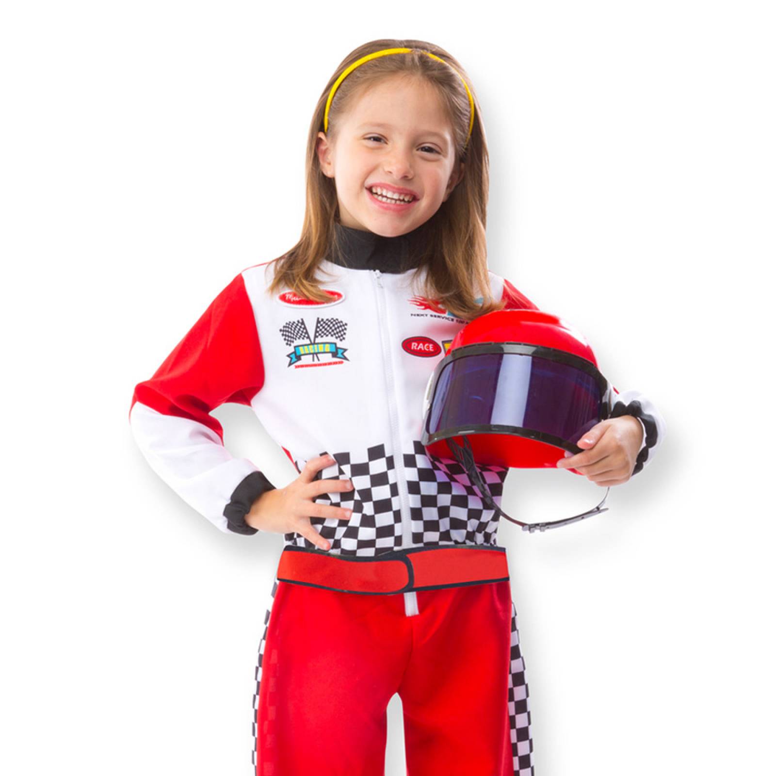 Fancy Dress Role Play Costume Set - Racing Car Driver