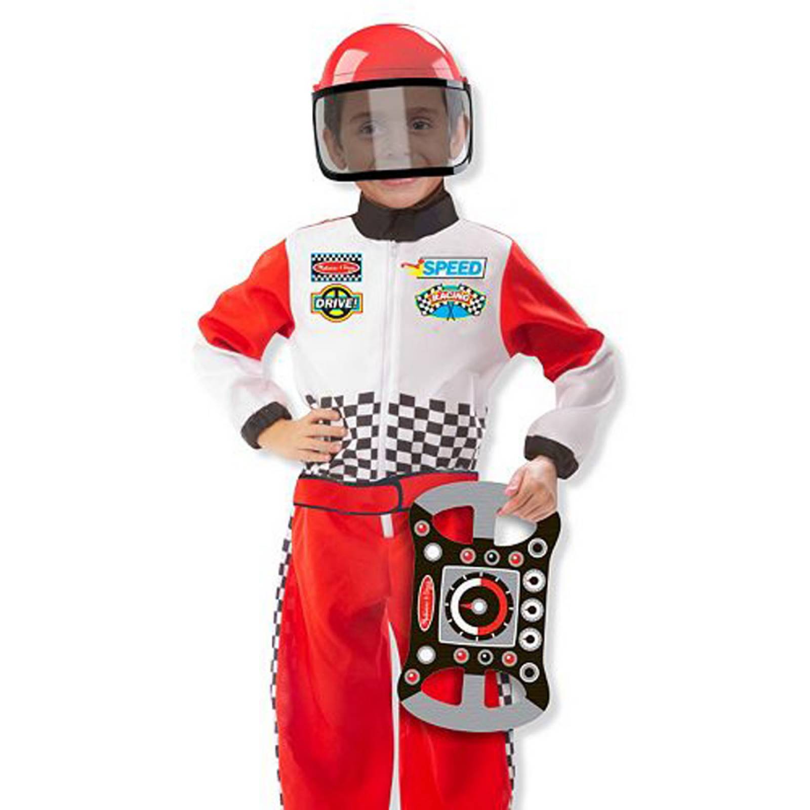 Fancy Dress Role Play Costume Set - Racing Car Driver thumbnails