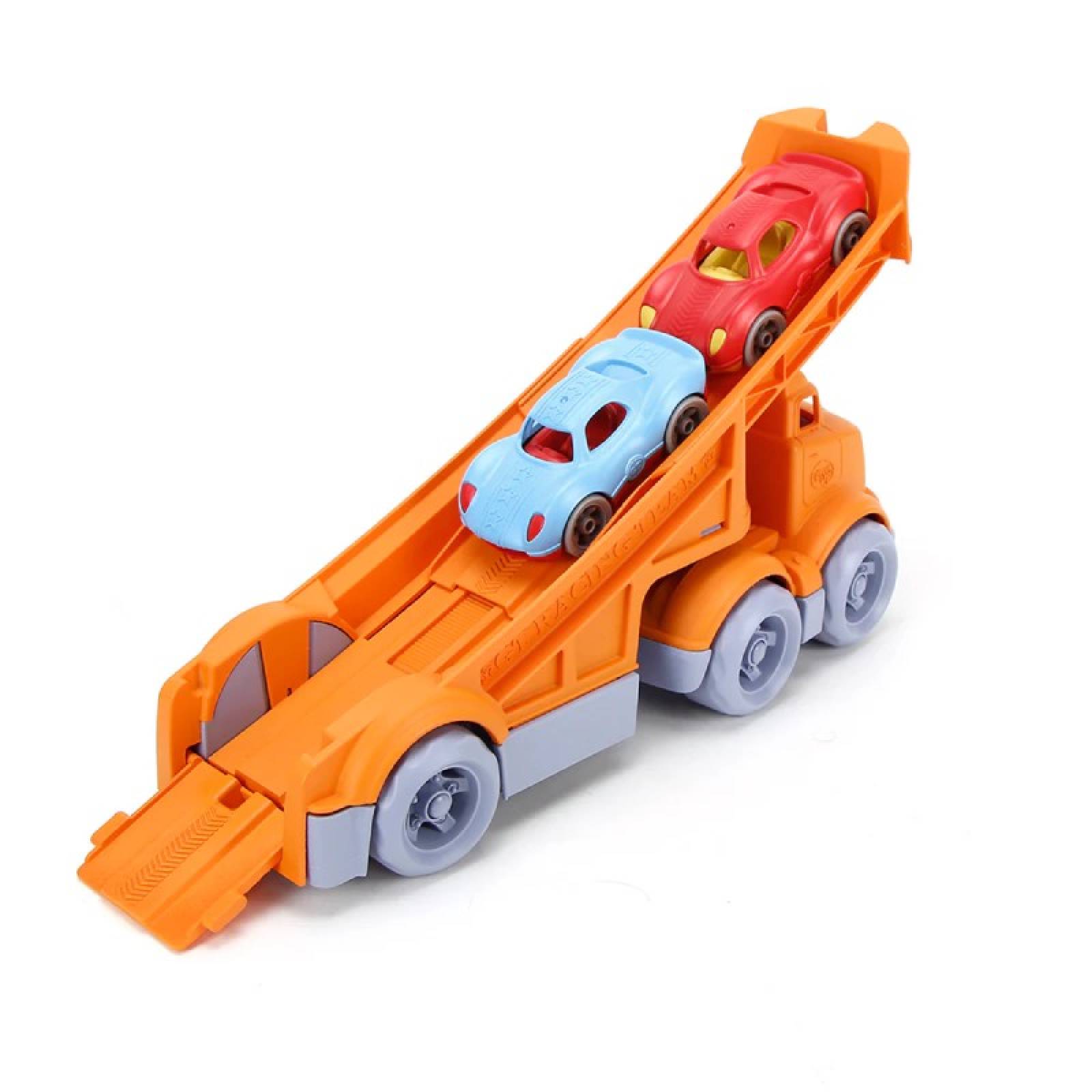 Racing Truck with 2 Racers By Green Toys - Recycled Plastic 6m+ thumbnails