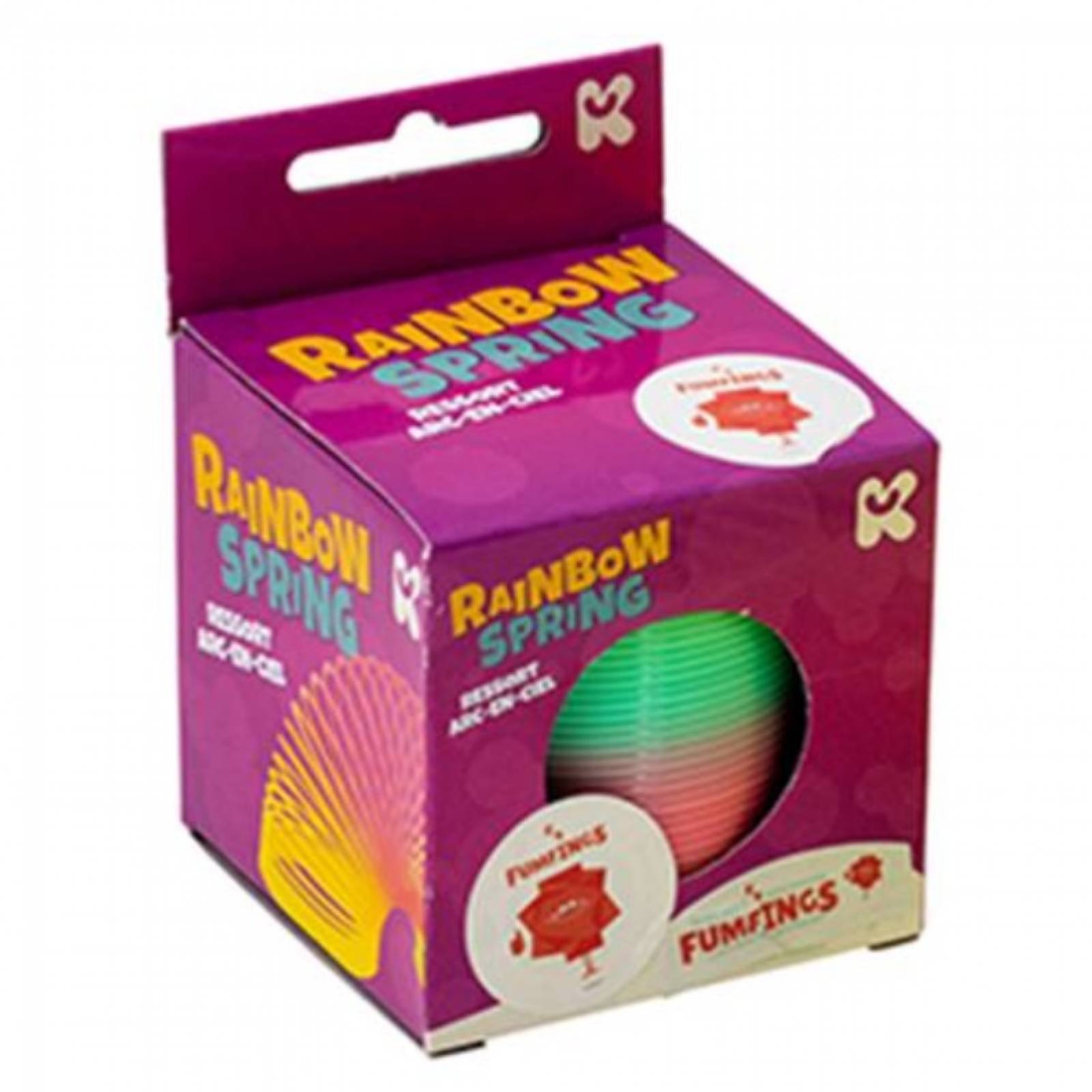 Rainbow Slinky Springy Toy 3+ thumbnails