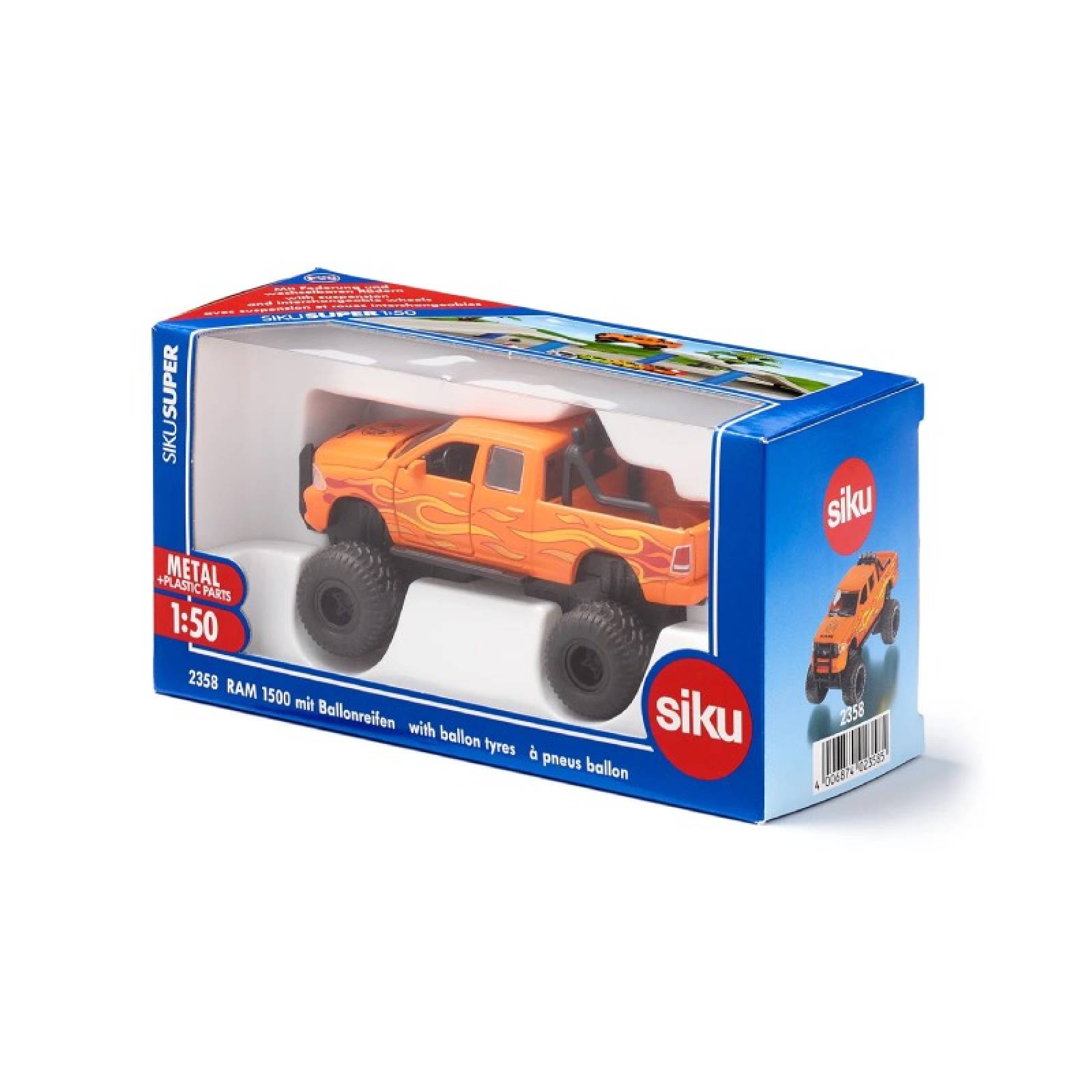 RAM1500 Truck With Balloon Tyres - Die-Cast Toy Vehicle 3+ thumbnails