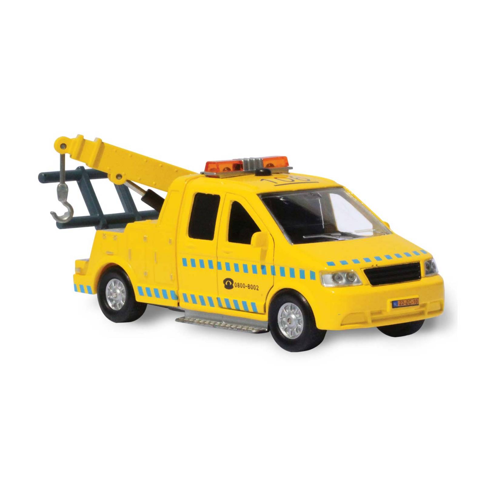 Pull Back Tow Truck Light & Sound Vehicle