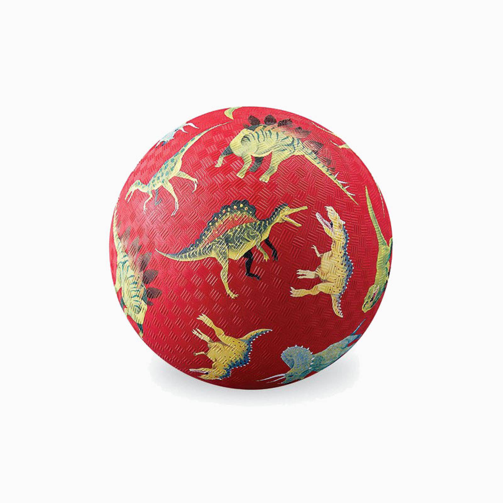 Red Dinosaur - Small Rubber Picture Ball 13cm