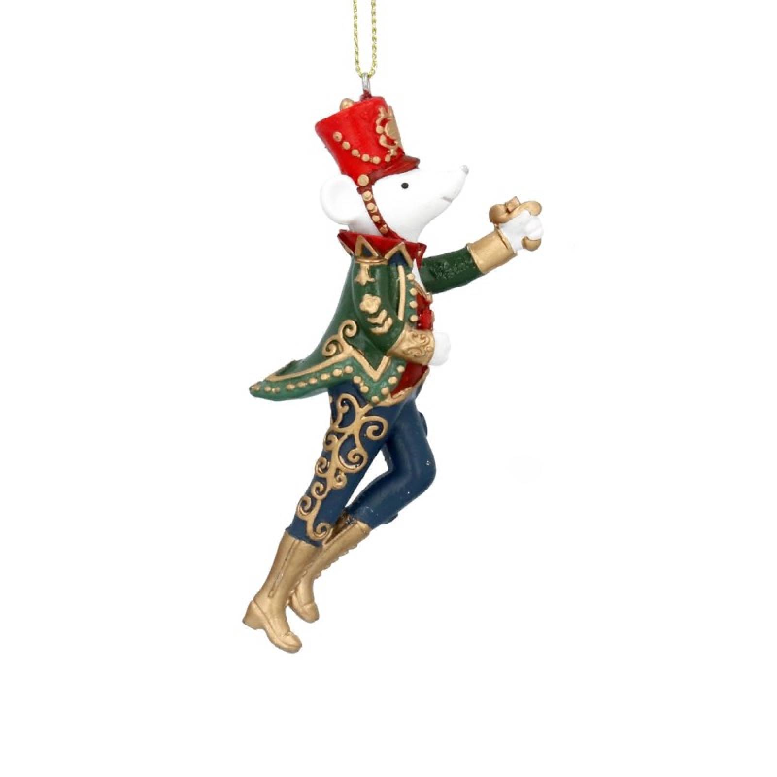 Resin Soldier Mouse Hanging Christmas Decoration thumbnails