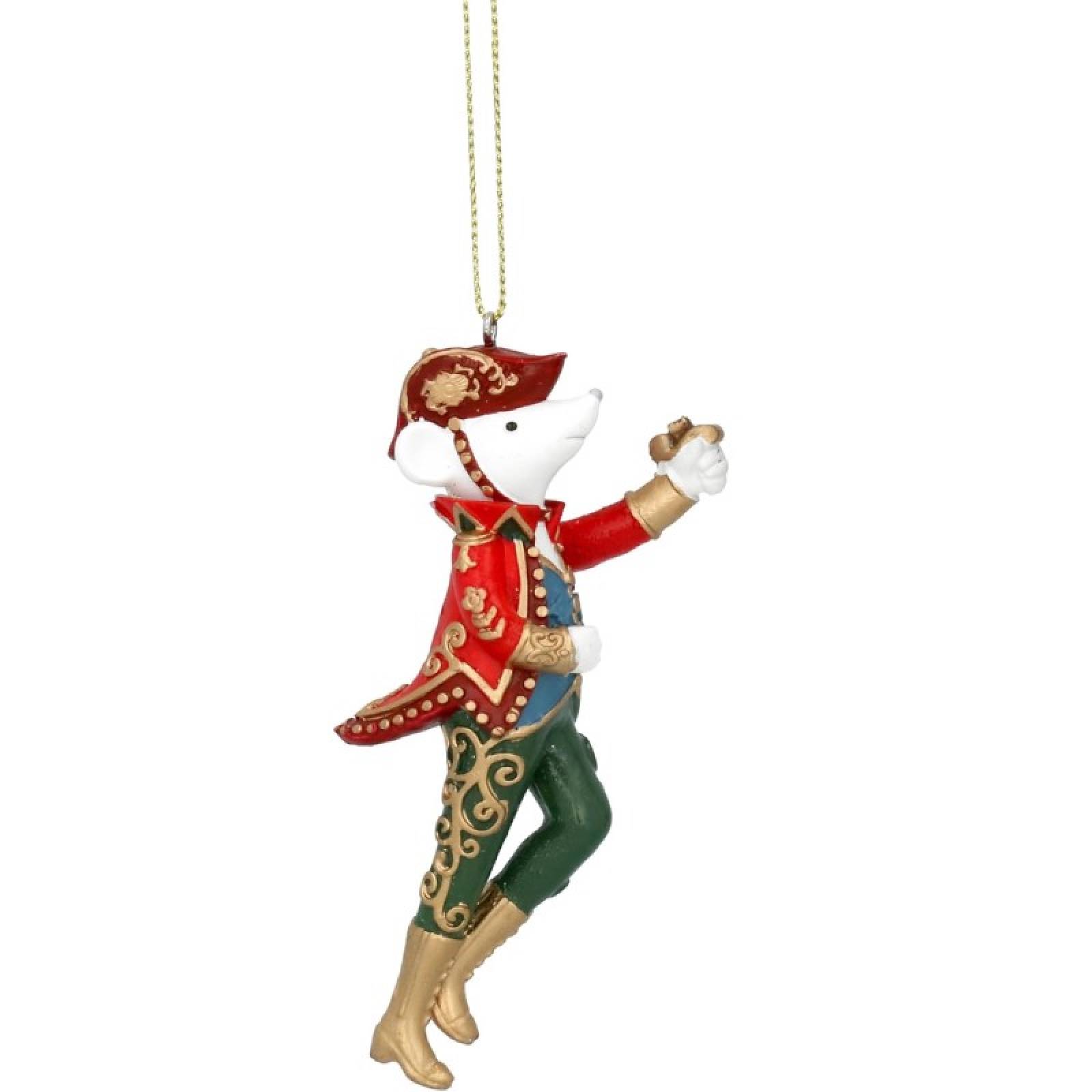 Resin Soldier Mouse Hanging Christmas Decoration thumbnails