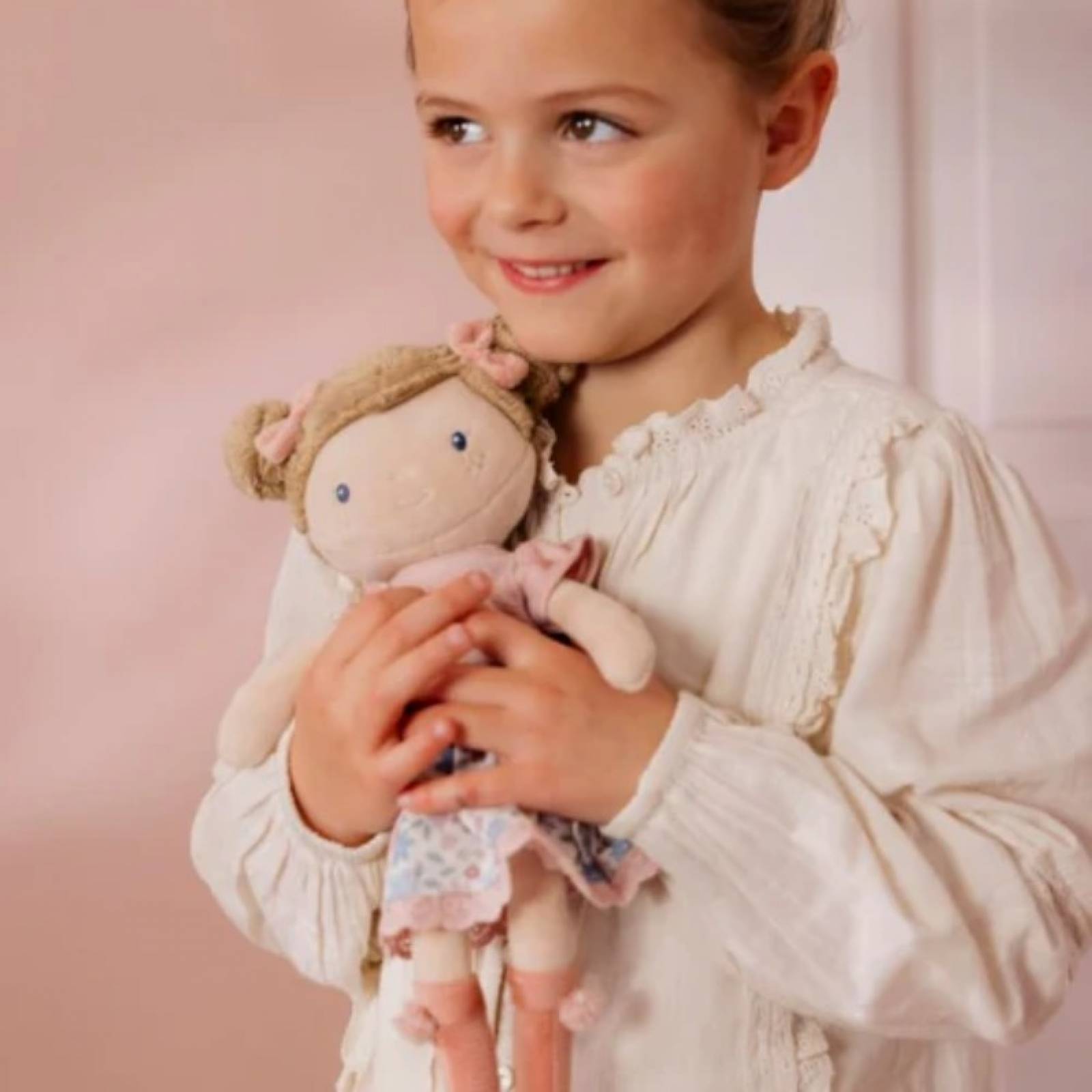 Rosa - Medium Soft Cuddle Doll By Little Dutch 1+ thumbnails