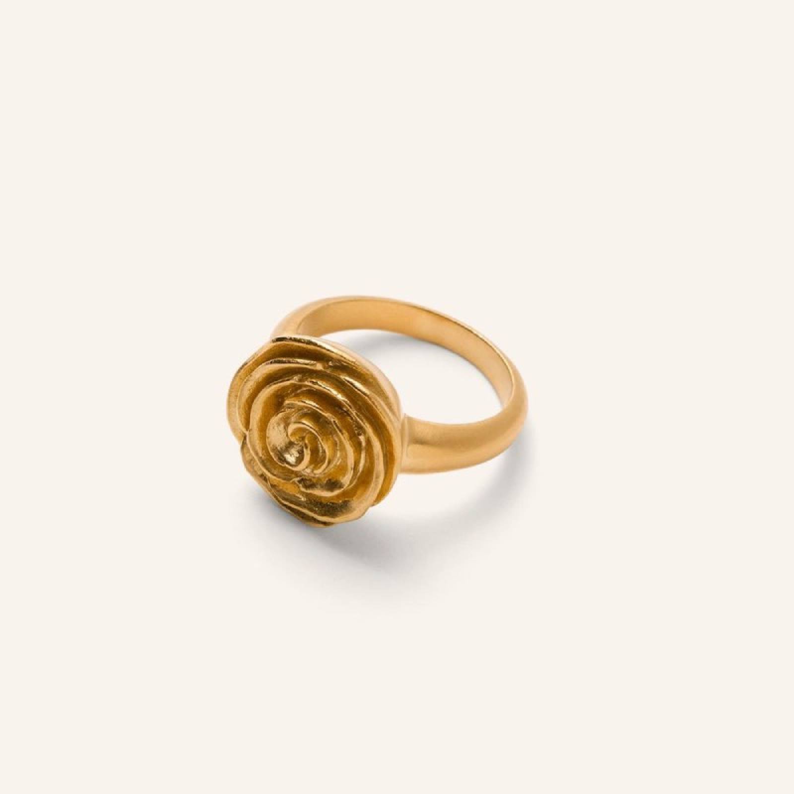 Rose Ring In Gold s55 By Pernille Corydon