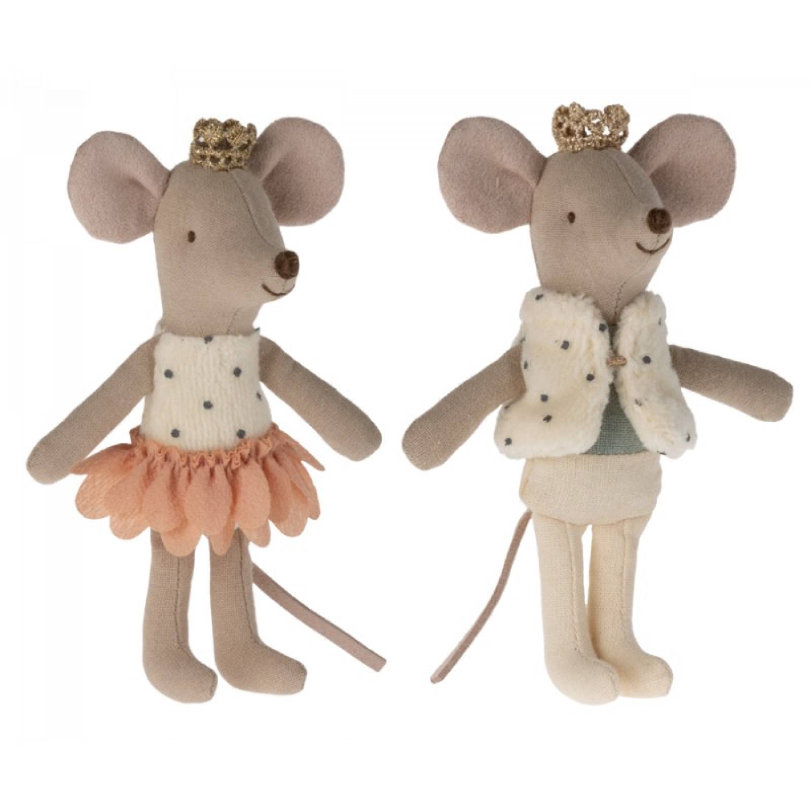 Royal Twins Brother & Sister Mouse In Matchbox By Maileg 3+ thumbnails