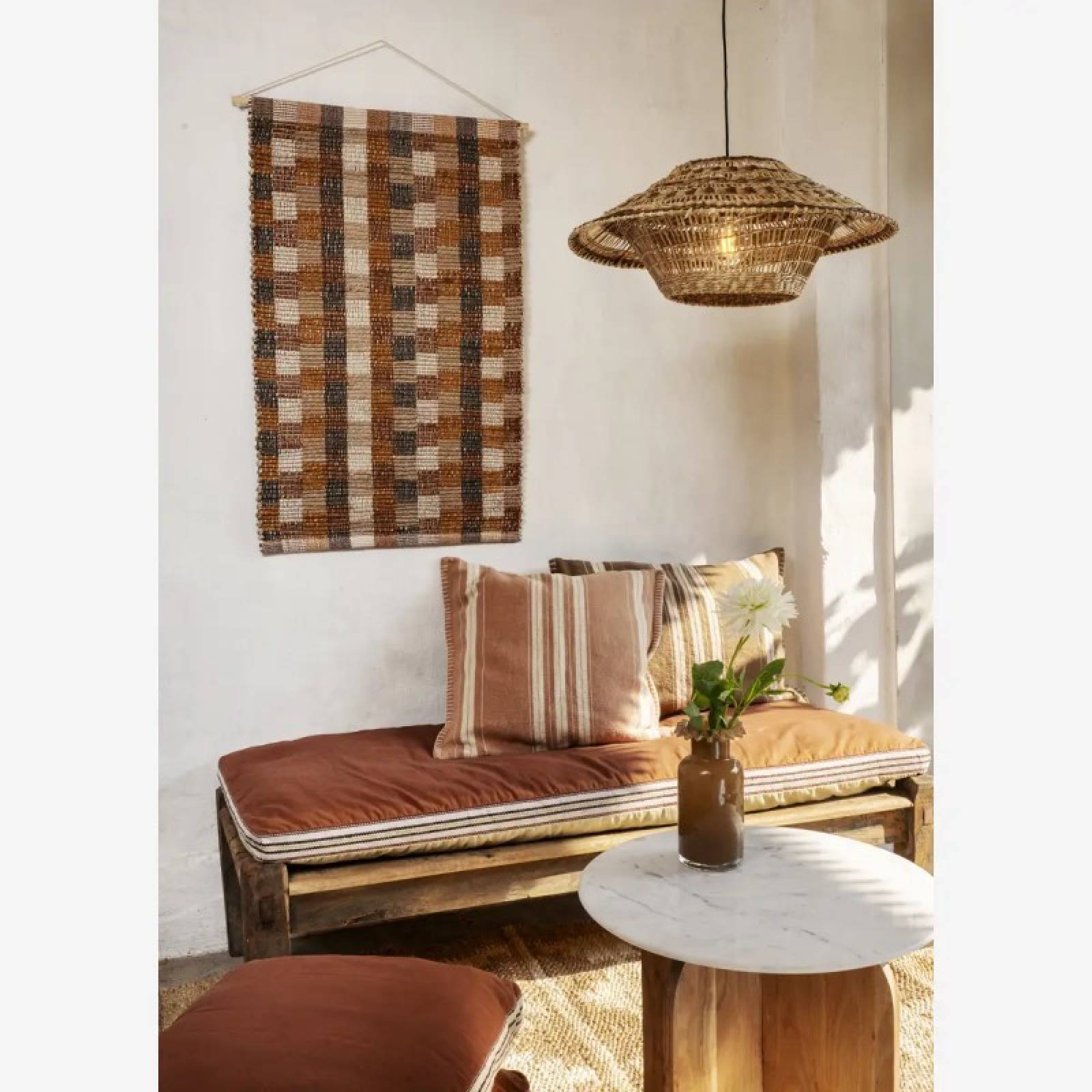 Rustic Reclaimed Wooden Bench Table 140x60x35cm thumbnails