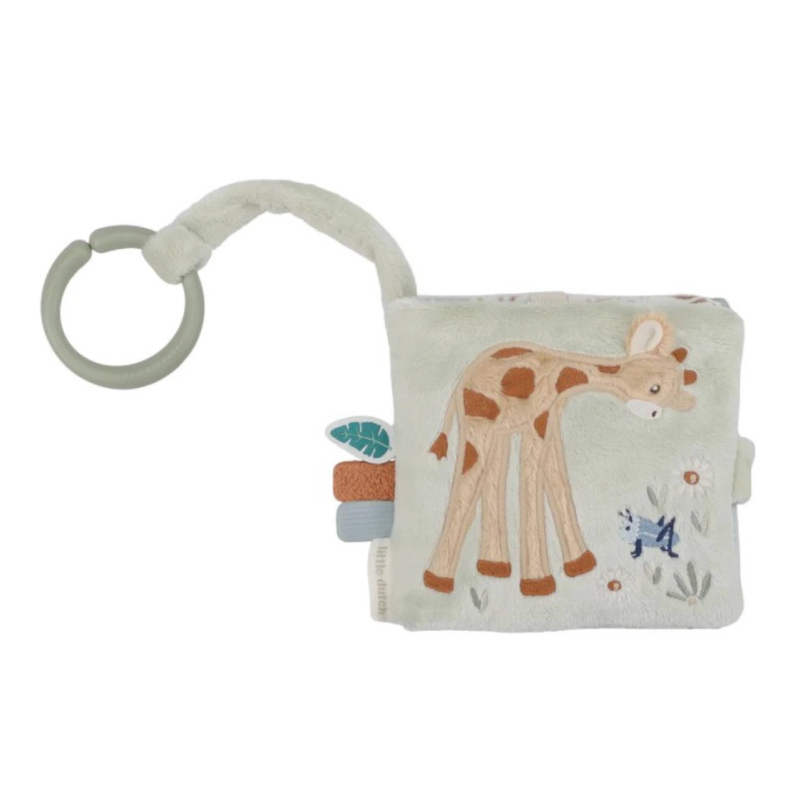 Safari Friends - Soft Activity Buggy Book By Little Dutch 0+