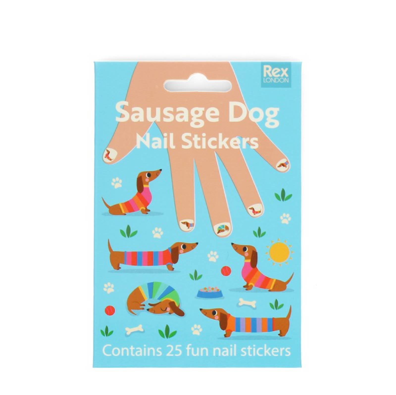 Sausage Dog Nail Stickers 3+ thumbnails