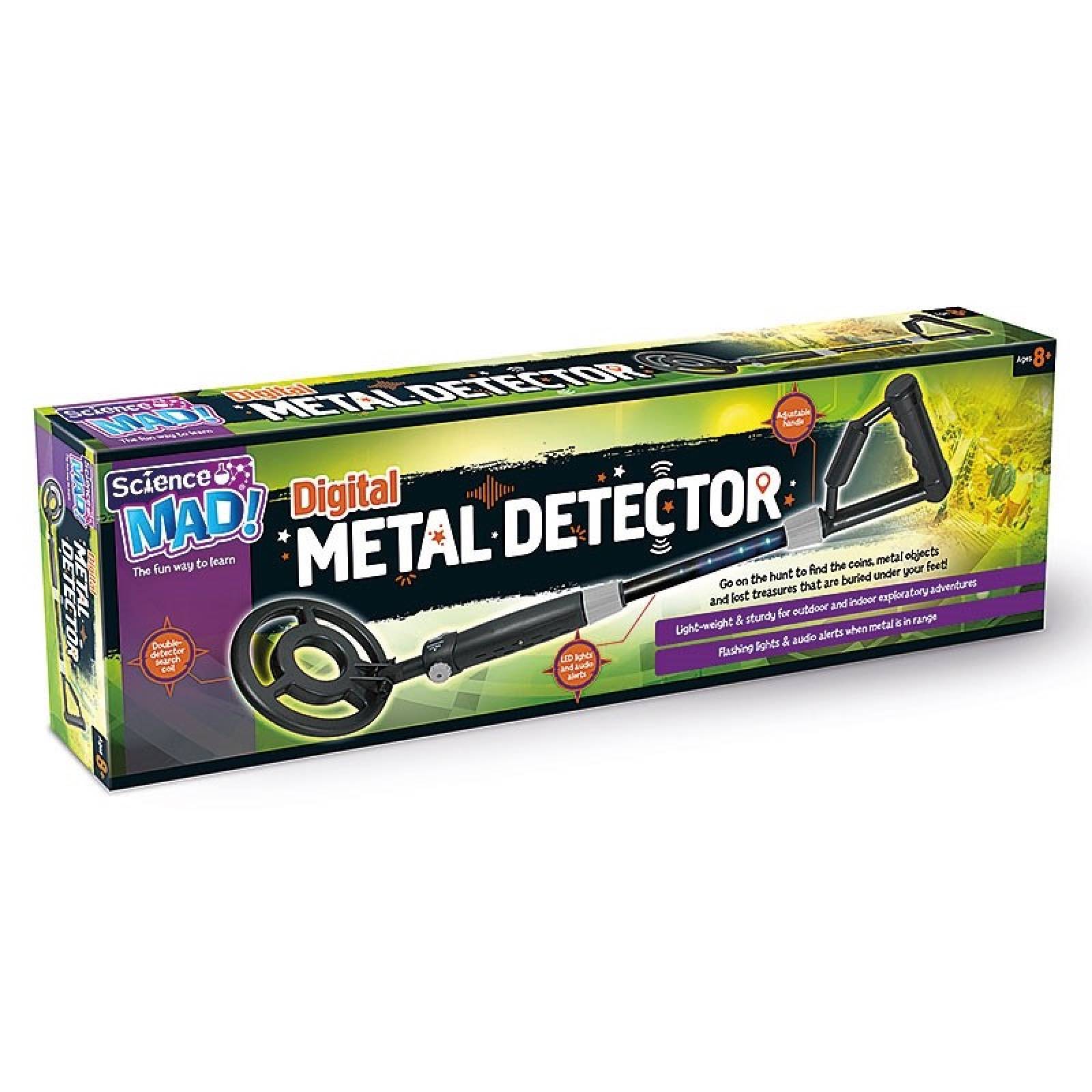 Science Mad Digital Metal Detector 8+