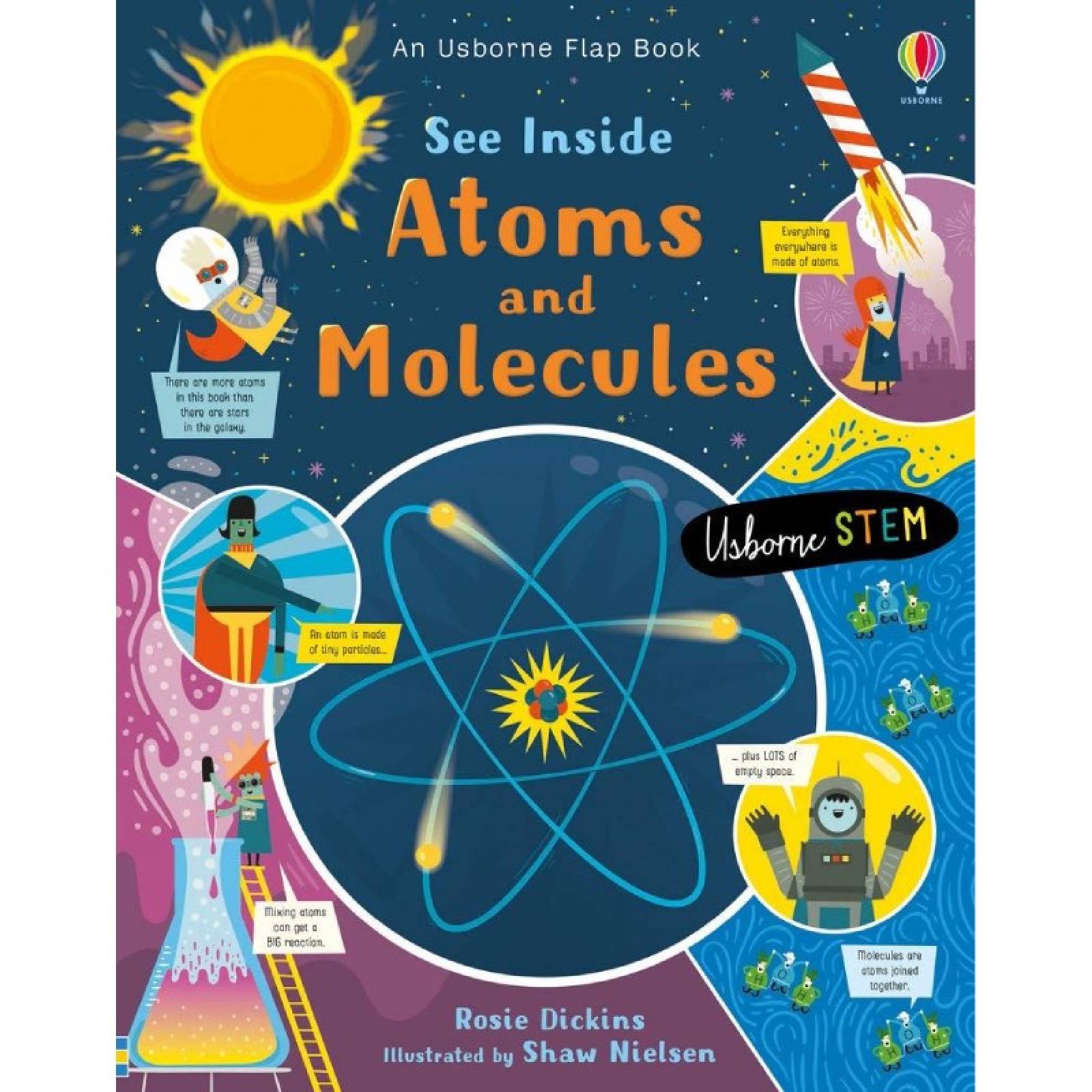 See Inside: Atoms & Molecules - Flap Book