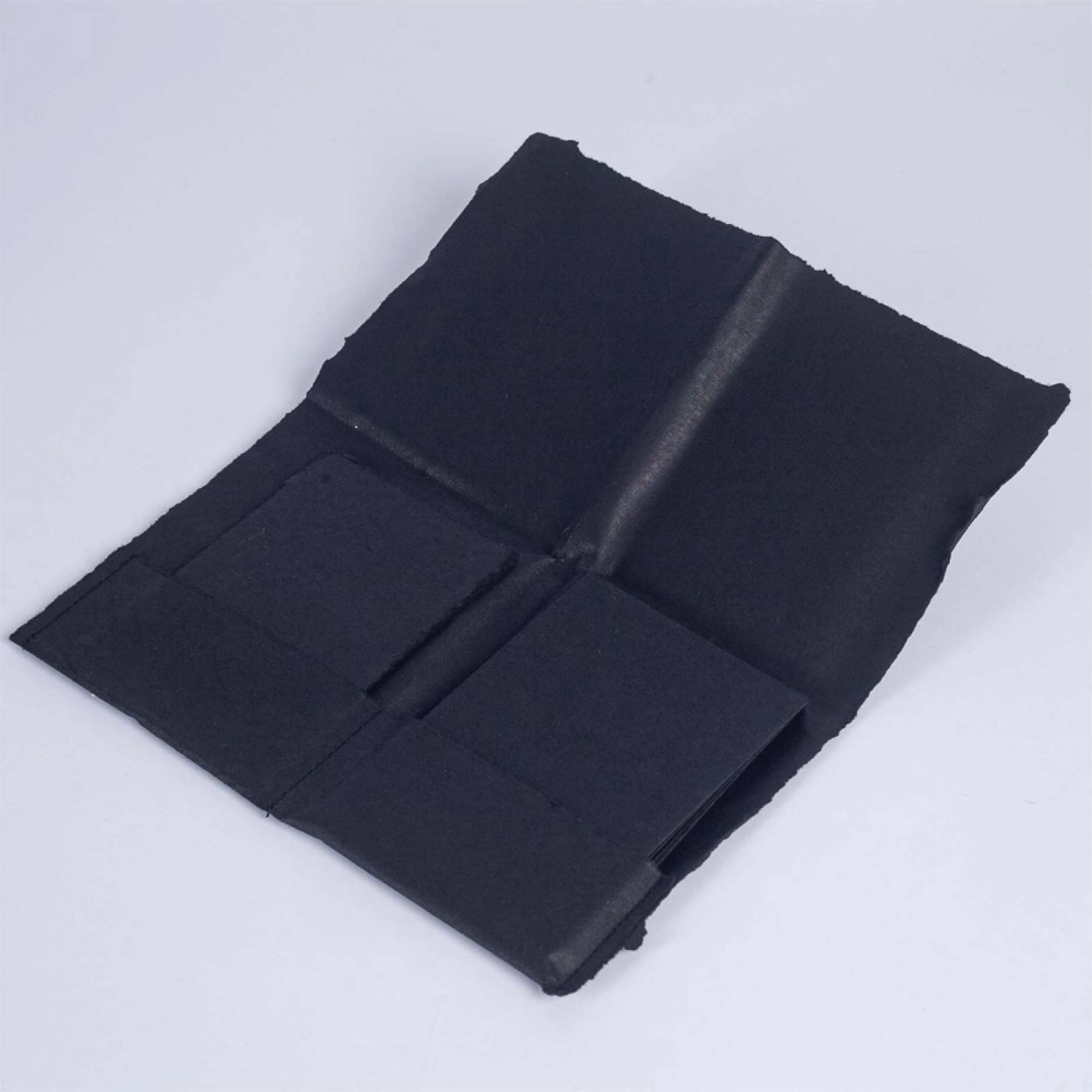 Set Of 12 Notecards & Envelopes With Wax Seal In Black thumbnails