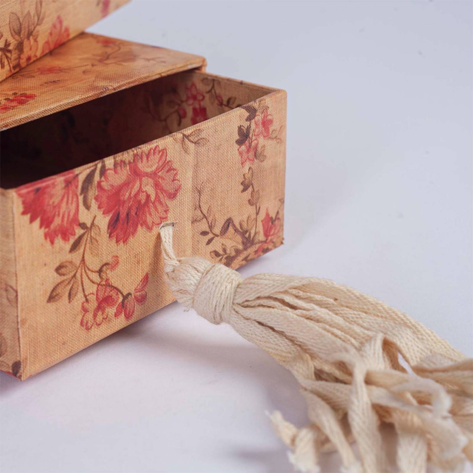 Set Of 2 Floral Drawer Boxes thumbnails