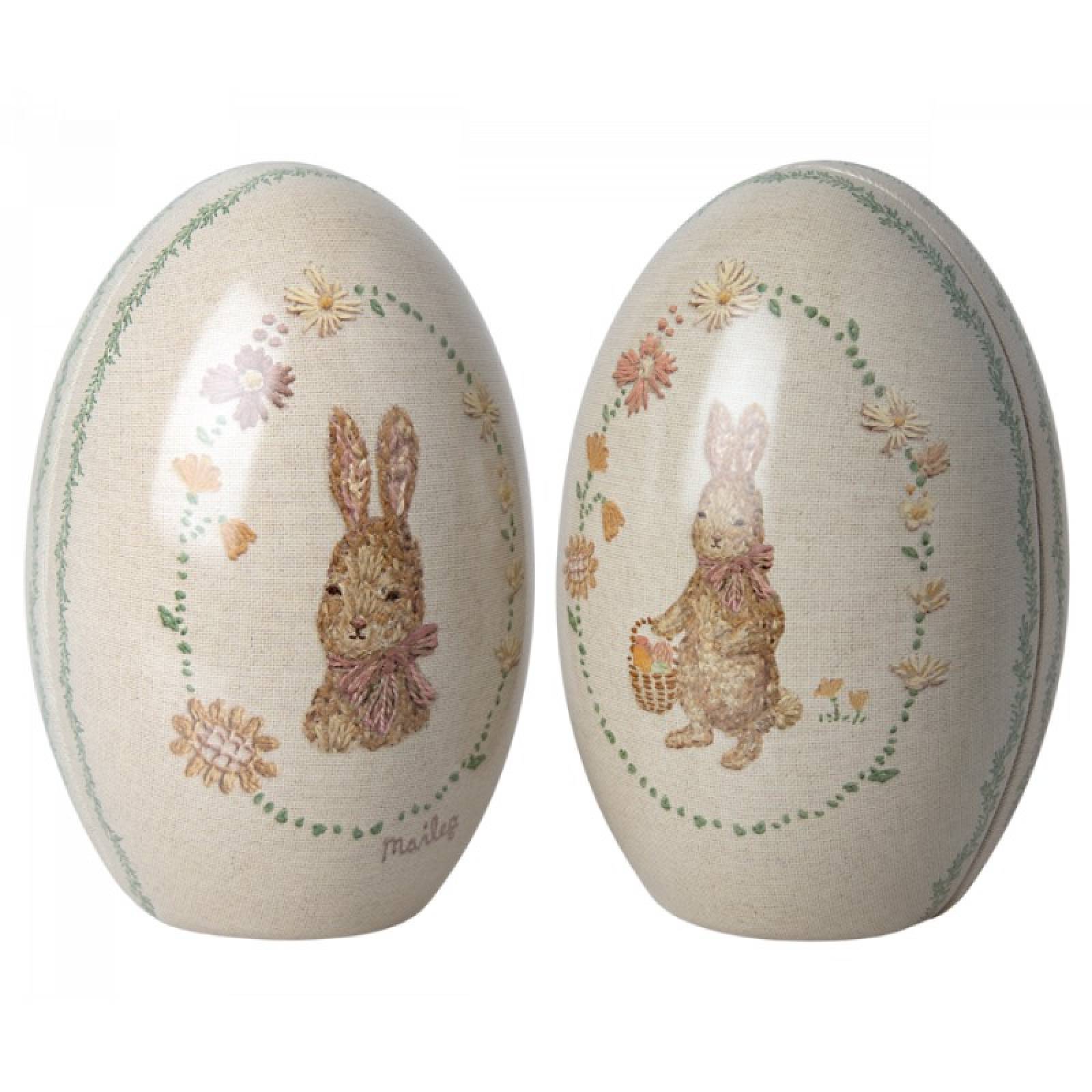 Set Of 2 Metal Easter Eggs By Maileg thumbnails