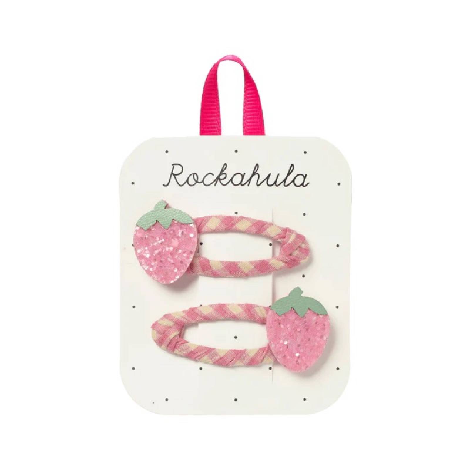 Set Of 2 Strawberry Fields Hair Clips
