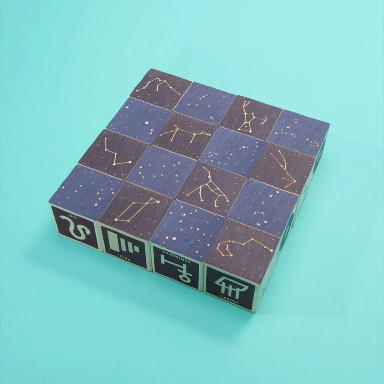 Set Of Wooden Constellation Blocks By Uncle Goose 2+
