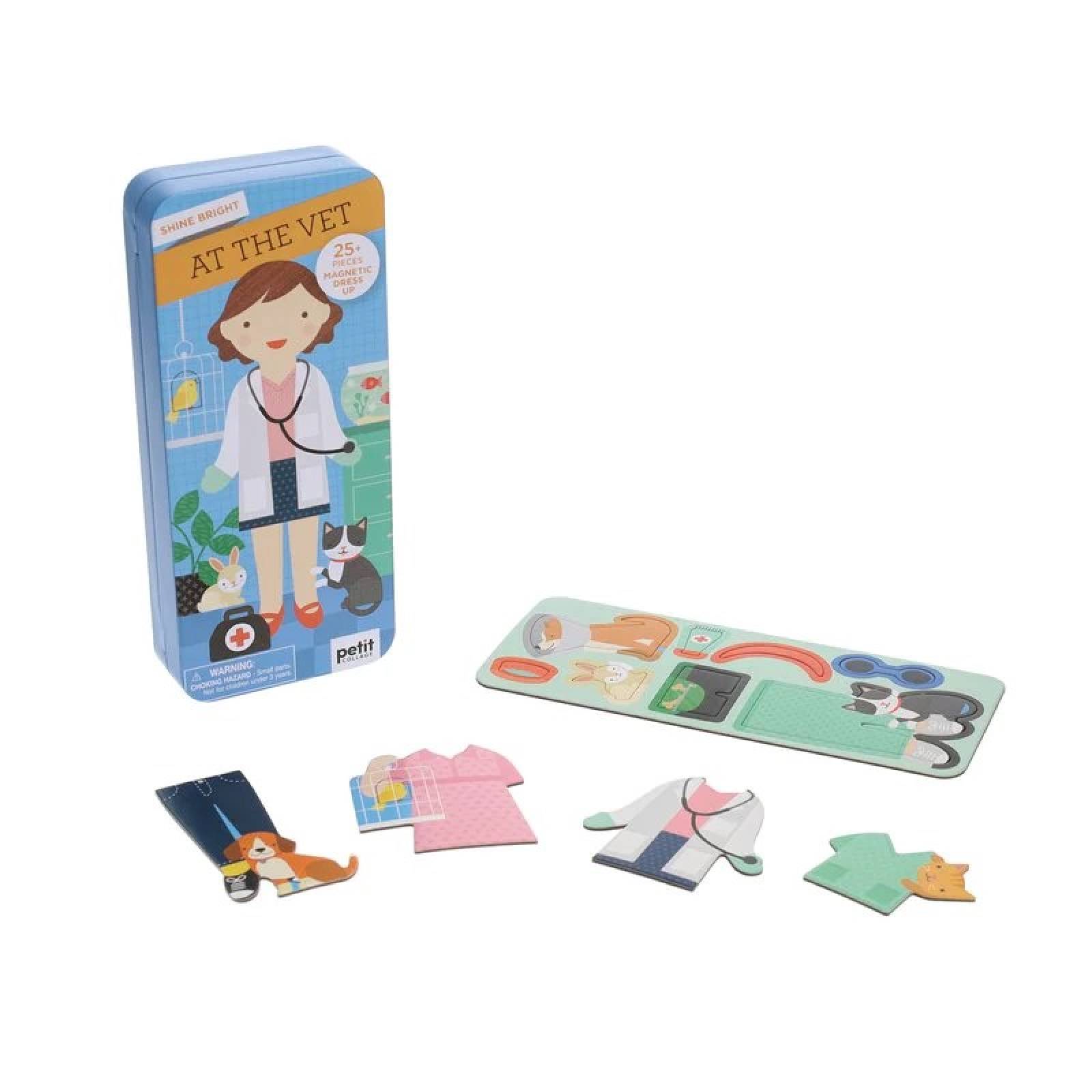 Shine Bright At The Vet - Magnetic Dress Up Set 3+