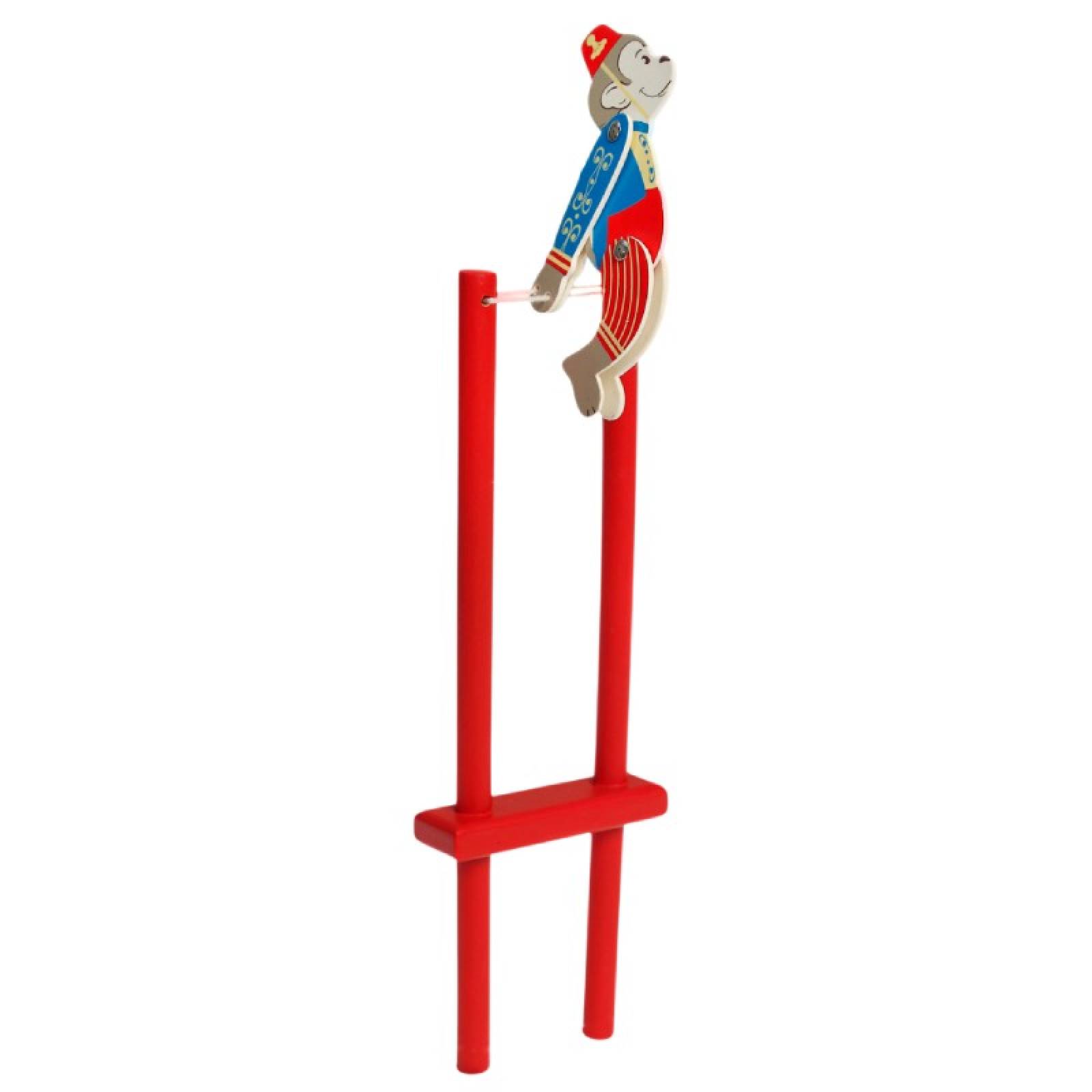 Sideshow Monkey Acrobatic Wooden Toy 3+ thumbnails