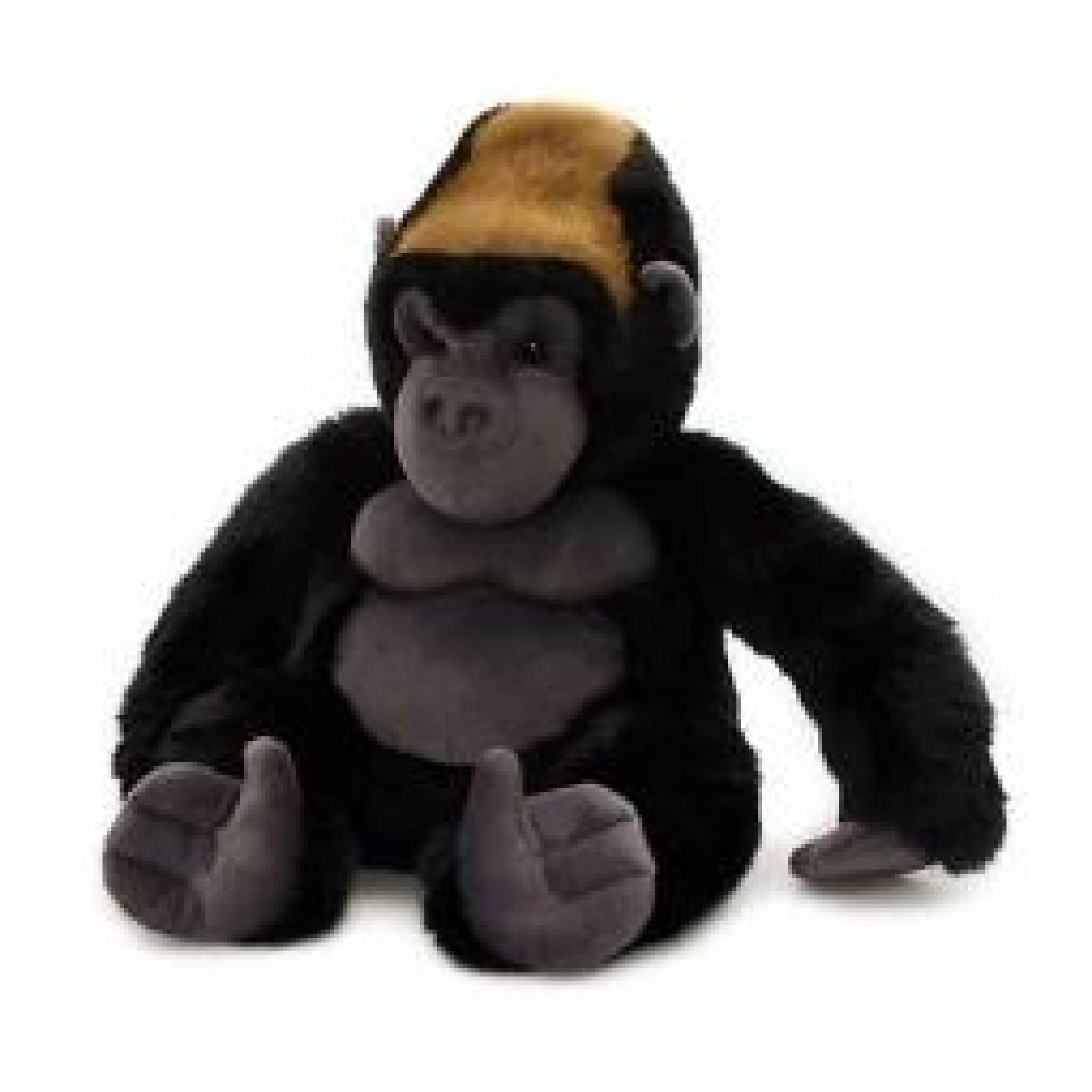 Sitting Gorilla Silverback Soft Toy 30cm