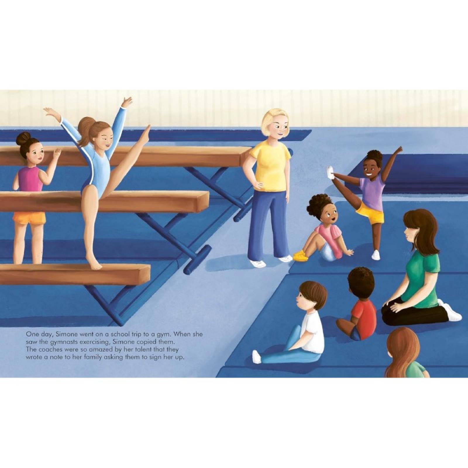 Simone Biles: Little People, Big Dreams - Hardback Book thumbnails