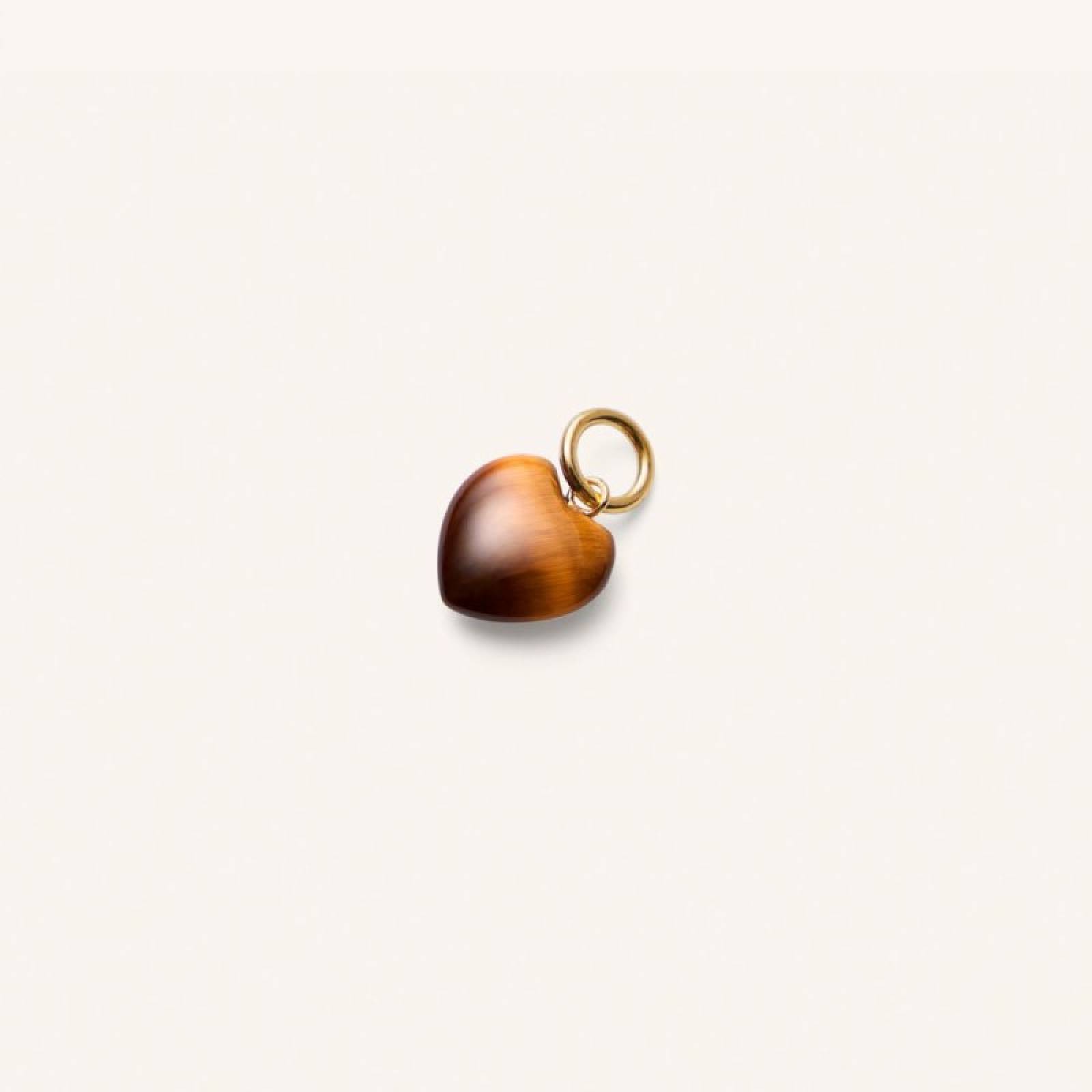 Single Earth Love Pendant In Gold By Pernille Corydon