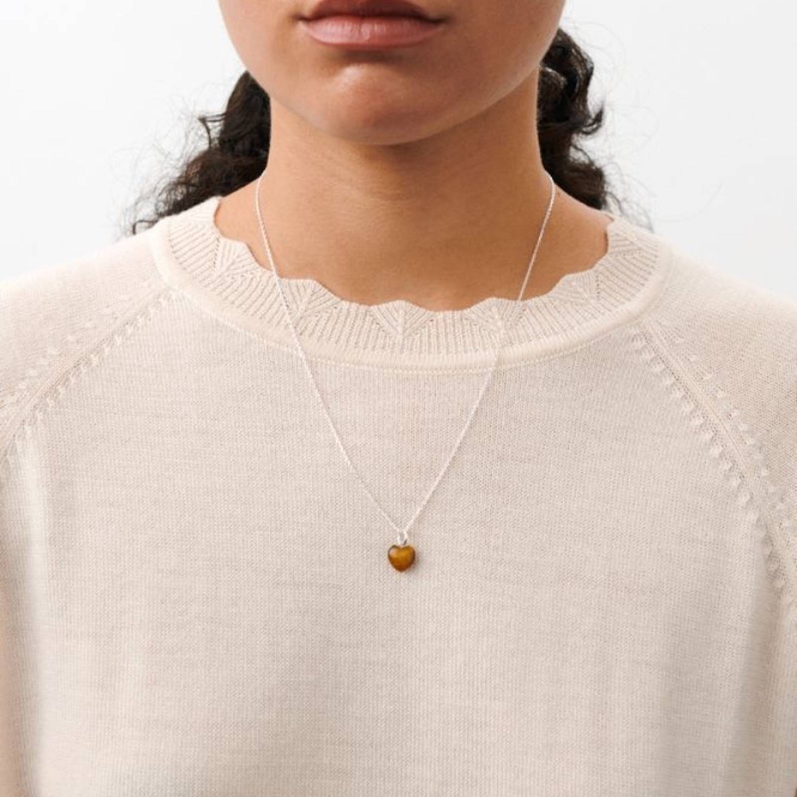 Single Earth Love Pendant In Gold By Pernille Corydon thumbnails