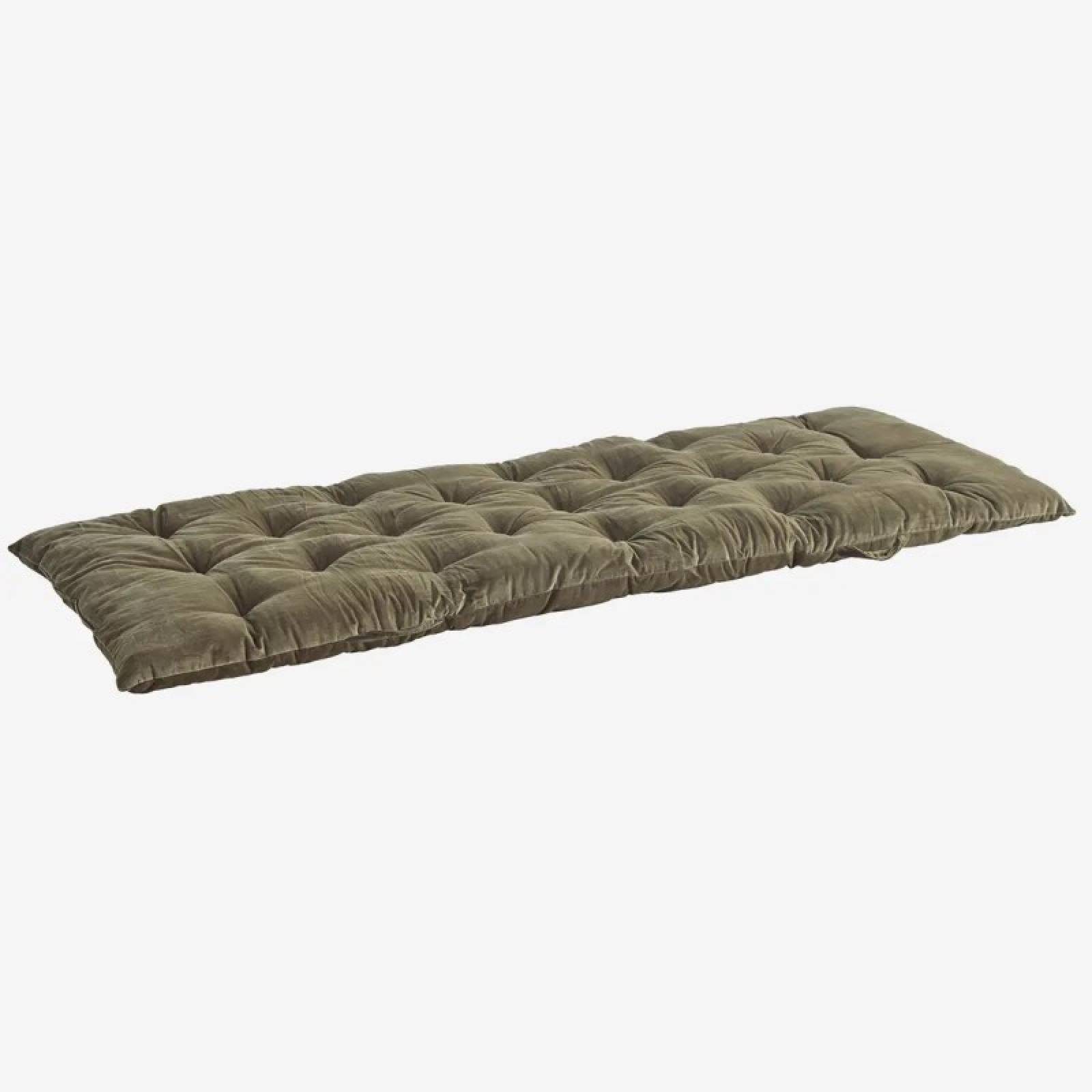 Single Velvet Folding Mattress In Dusty Green thumbnails