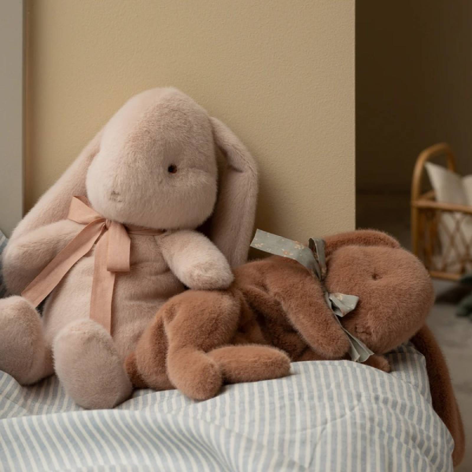 Sleeping Bunny Plush Soft Toy In Soft Brown By Maileg 0+ thumbnails