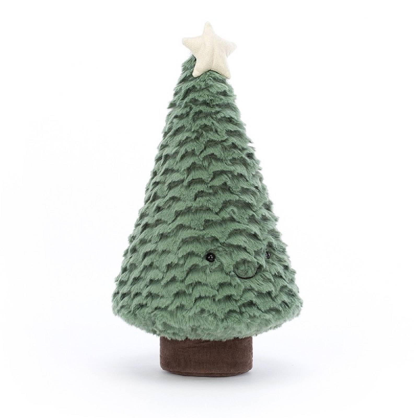 Small Amuseable Blue Spruce Christmas Tree Soft Toy By Jellycat