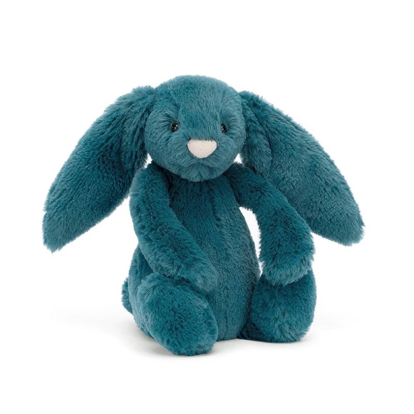 Small Bashful Bunny In Mineral Blue Soft Toy By Jellycat 0+
