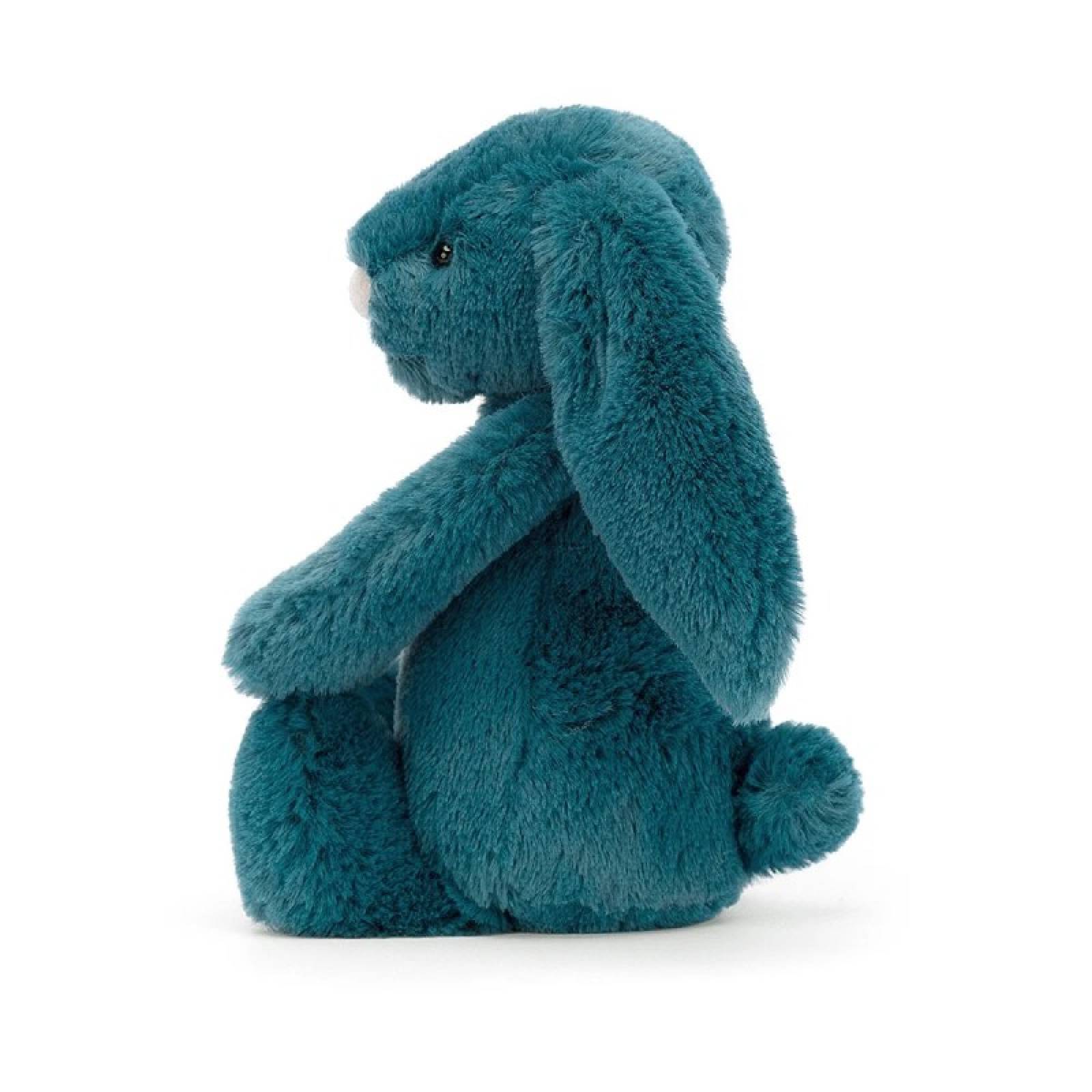 Small Bashful Bunny In Mineral Blue Soft Toy By Jellycat 0+ thumbnails