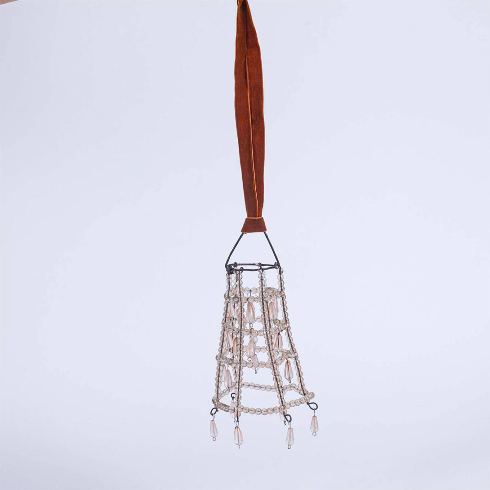 Small Beaded Lampshade Ornament
