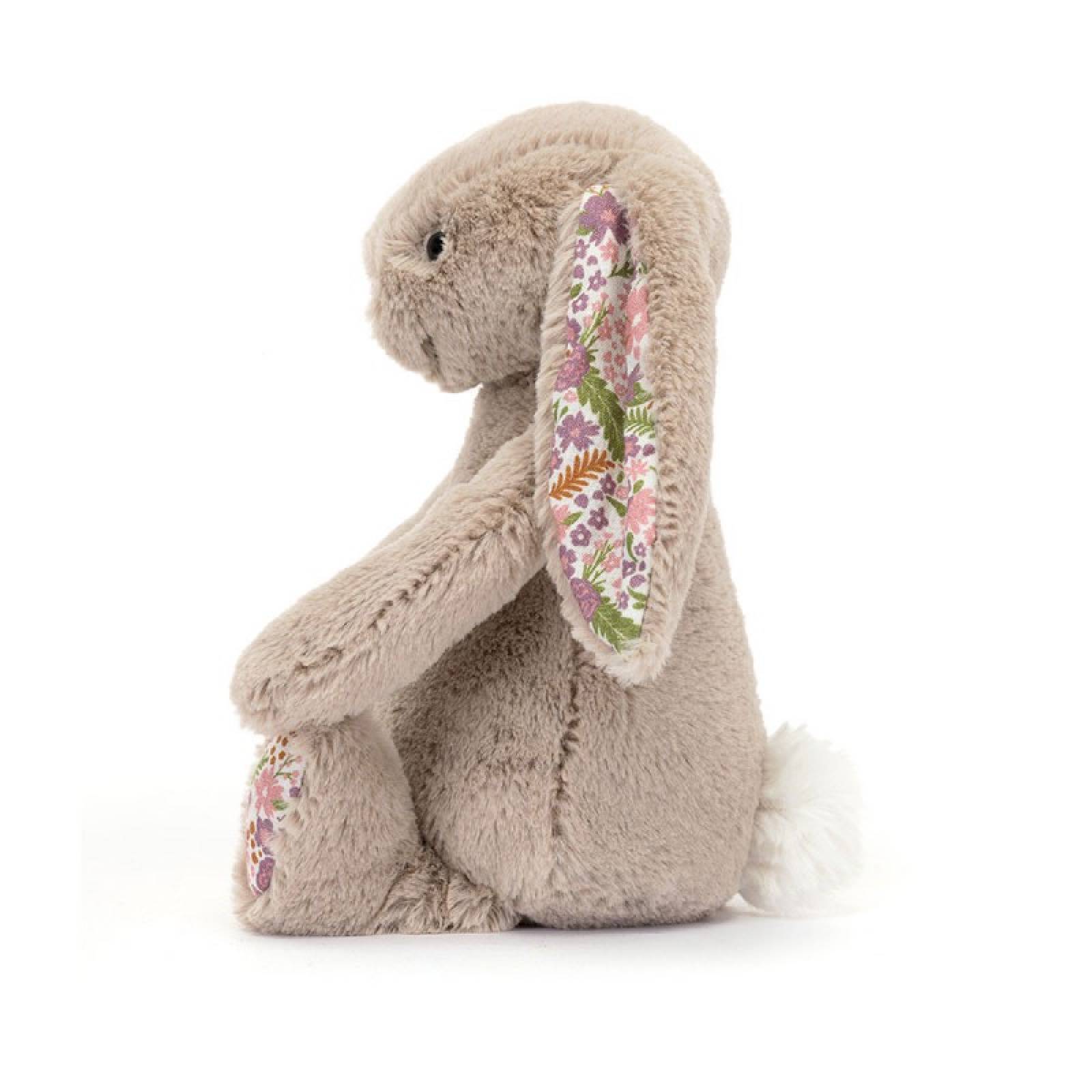 Small Blossom Beige Bunny 'Petal' Soft Toy By Jellycat 0+ thumbnails