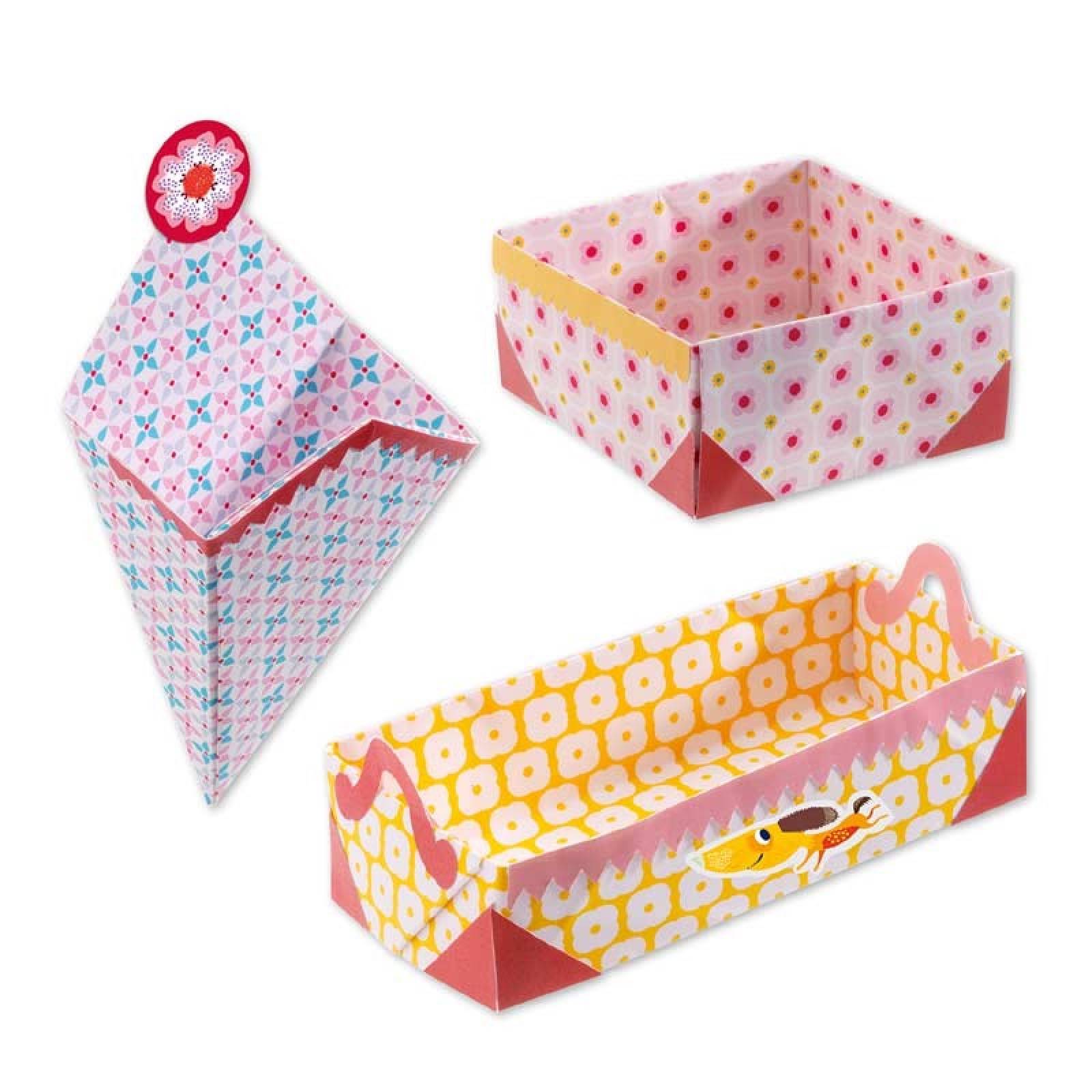 Small Boxes - Origami Craft Kit By Djeco 7+ thumbnails