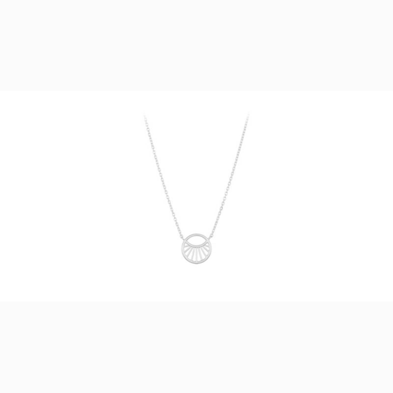 Small Daylight Necklace In Silver By Pernille Corydon