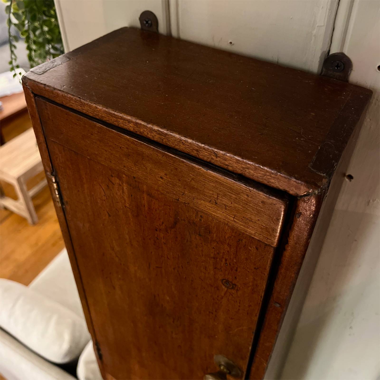 Small Mahogany Wall Cabinet thumbnails