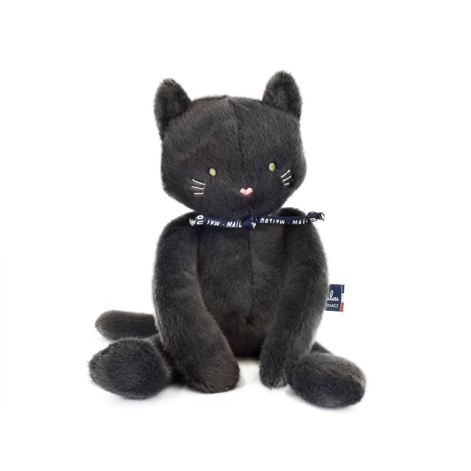Small Meloe Cat In Anthracite Soft Toy 0+