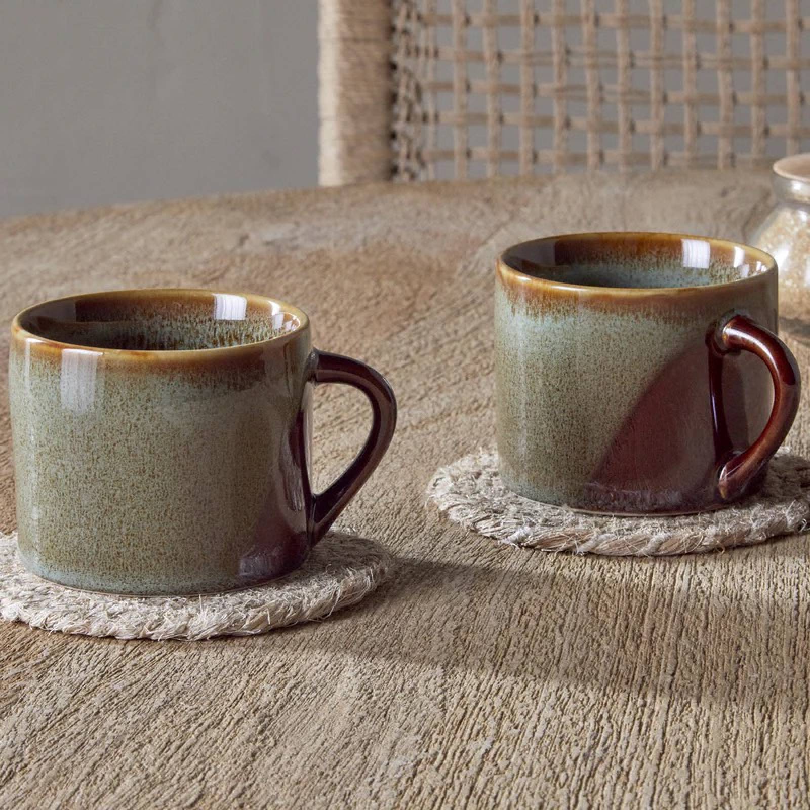 Small Naav Two Tone Mug In Blue thumbnails