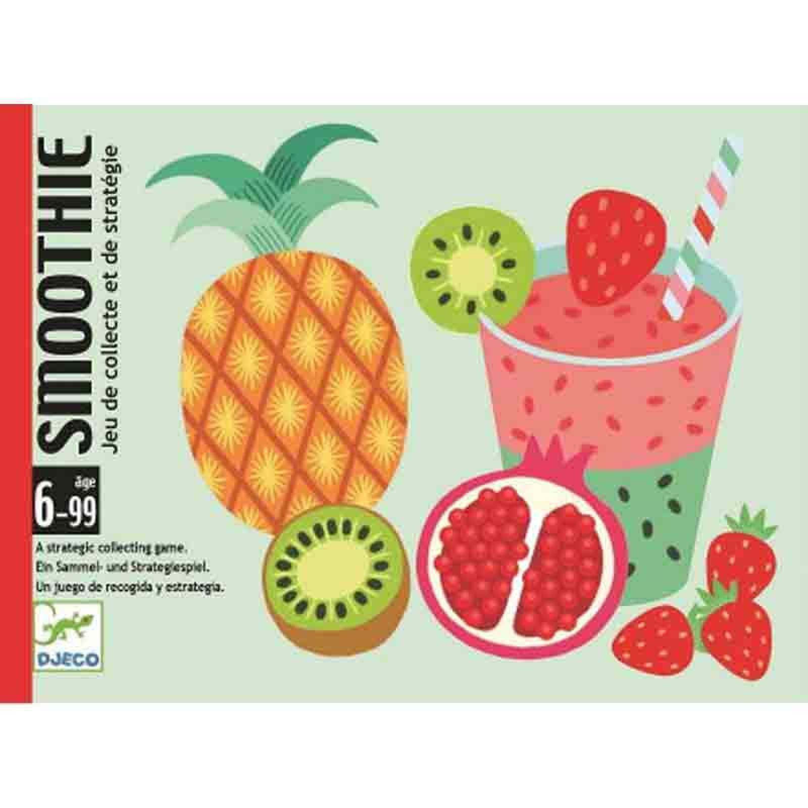Smoothie Card Game By Djeco 6-99yrs