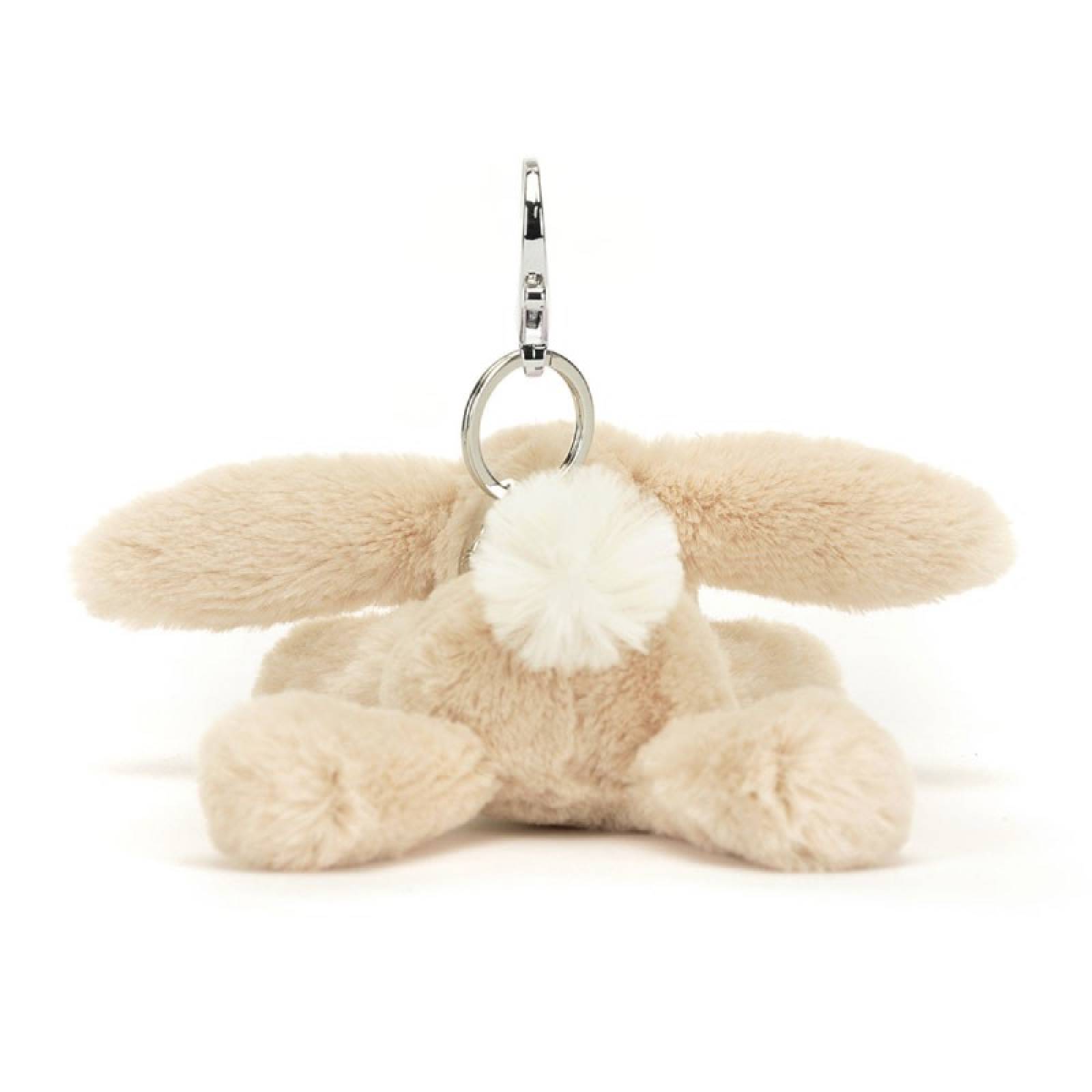 Smudge Rabbit Bag Charm By Jellycat 1+