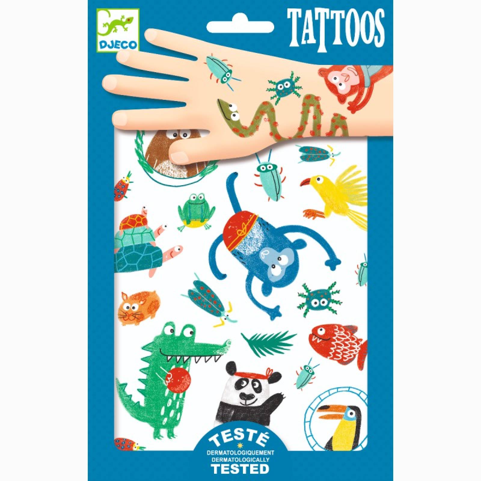 Snouts Temporary Tattoo Pack By Djeco 3+