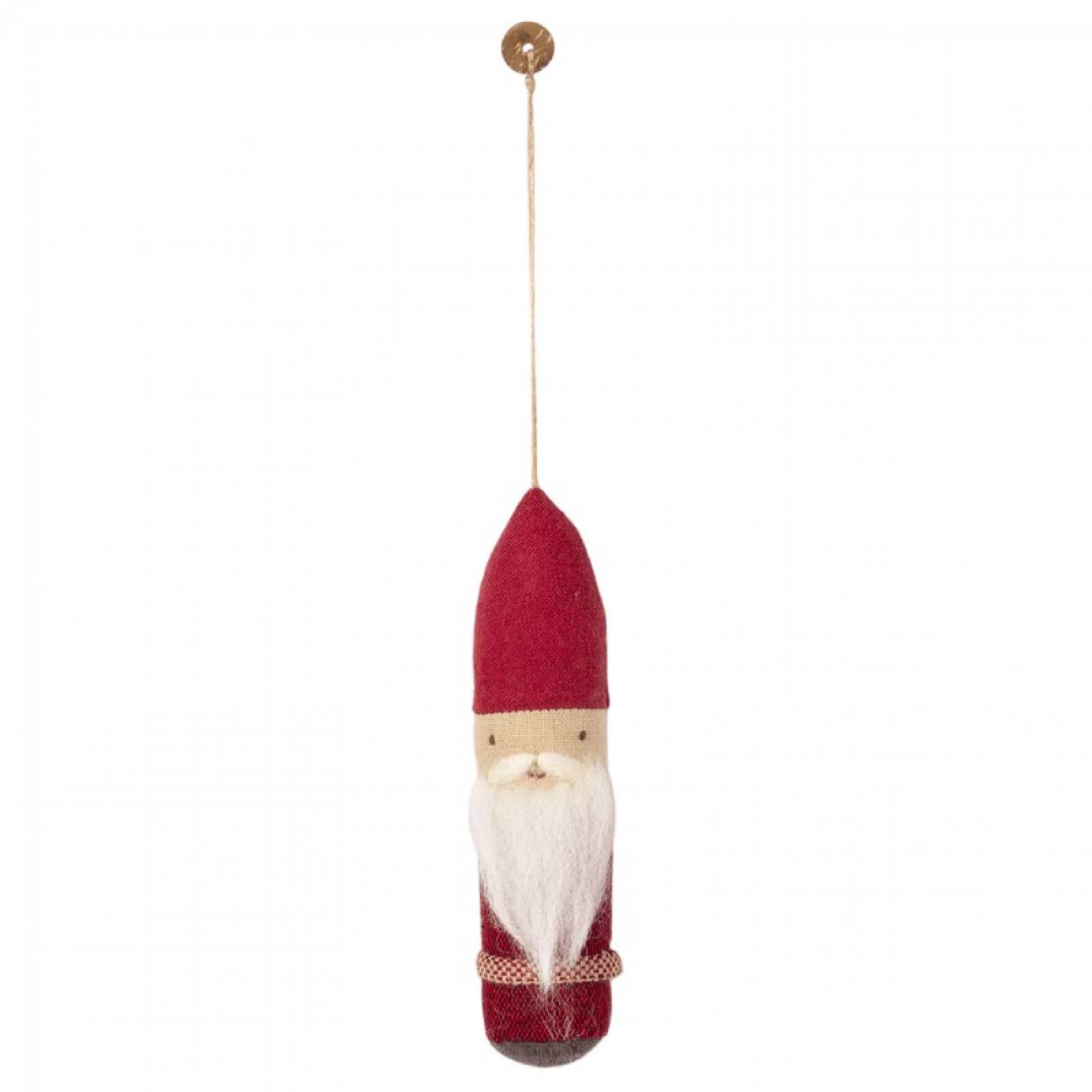 Soft Santa Claus Christmas Decoration By Maileg