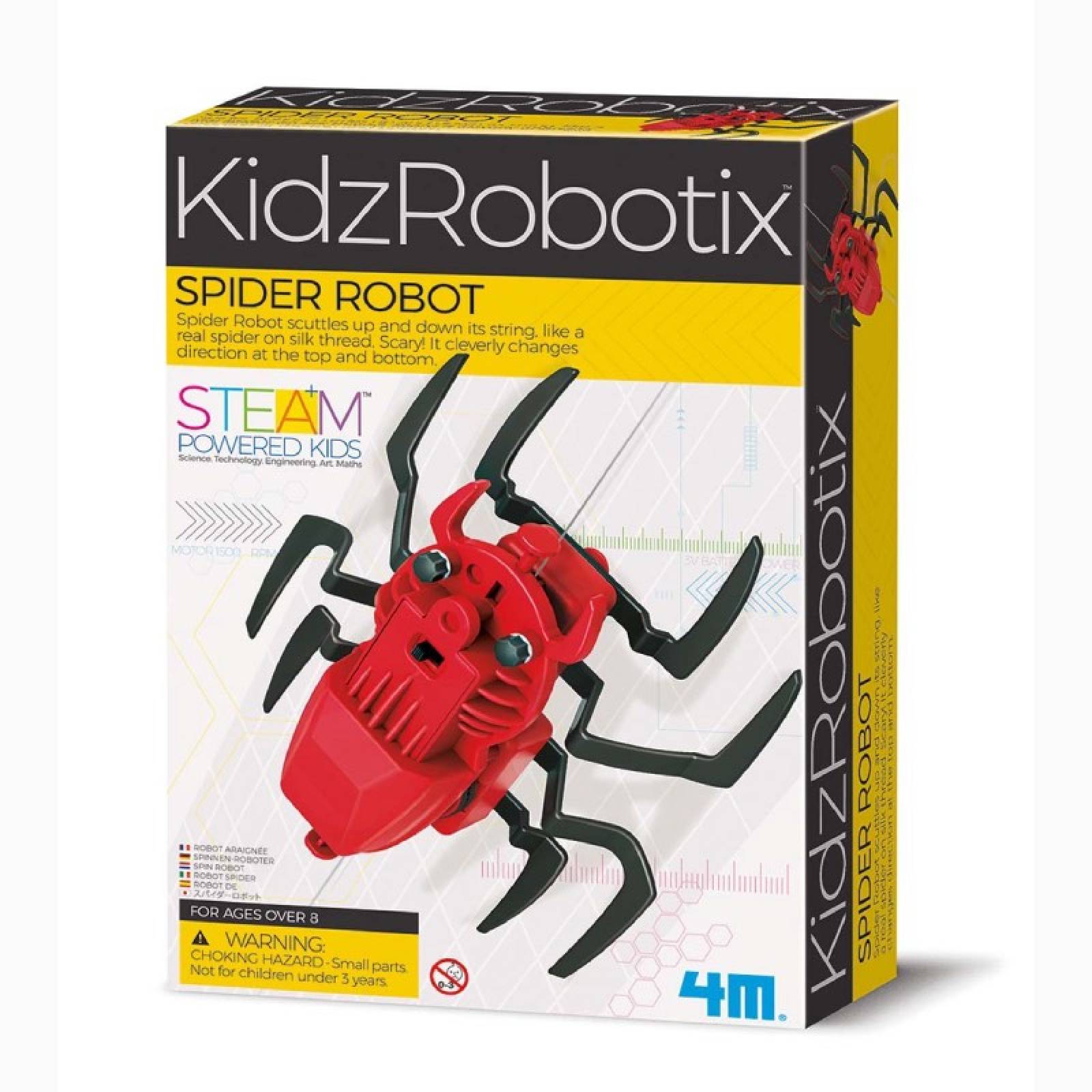 Spider Robot - KidzRobotix Science Kit 8+