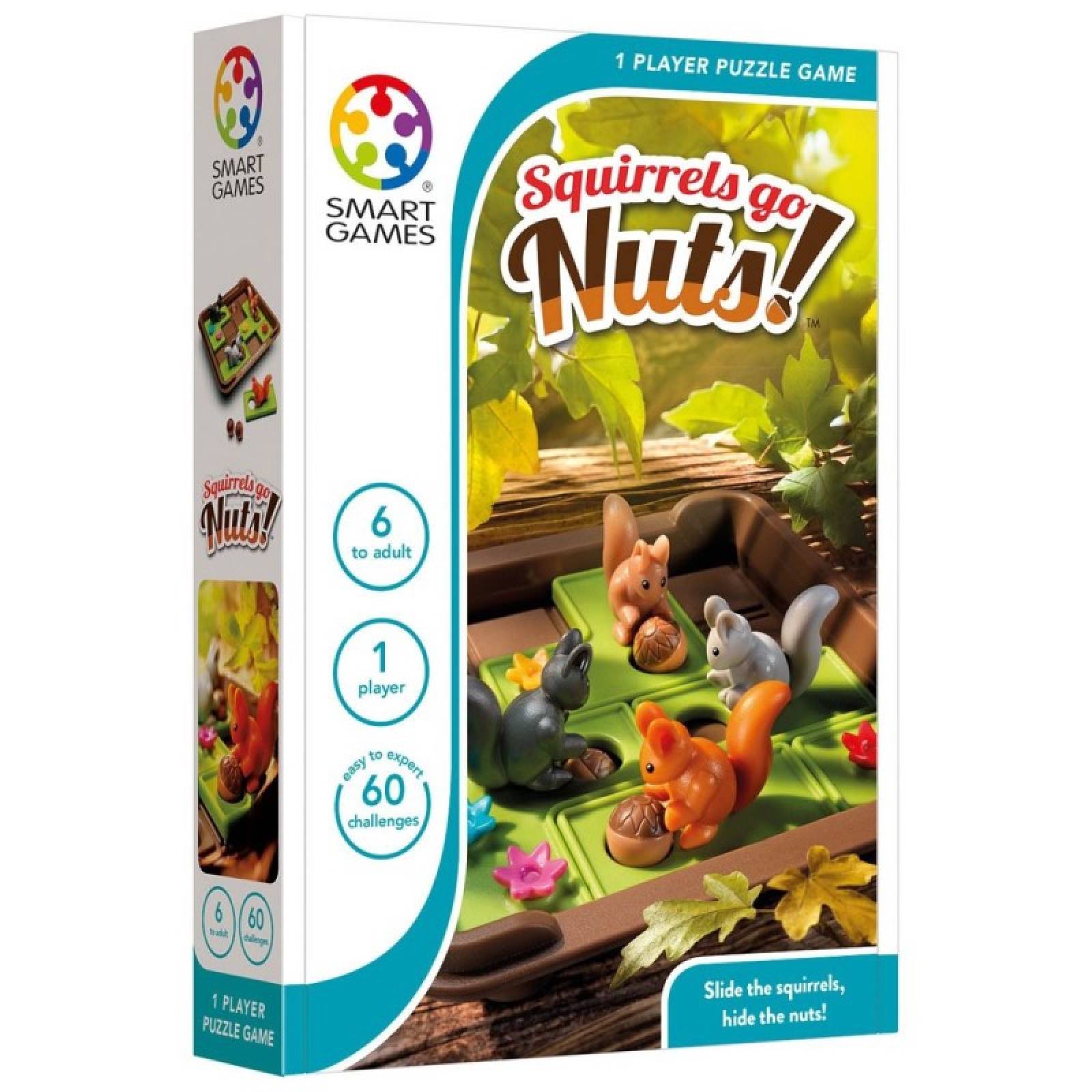 Squirrels Go Nuts Puzzle Game 6+