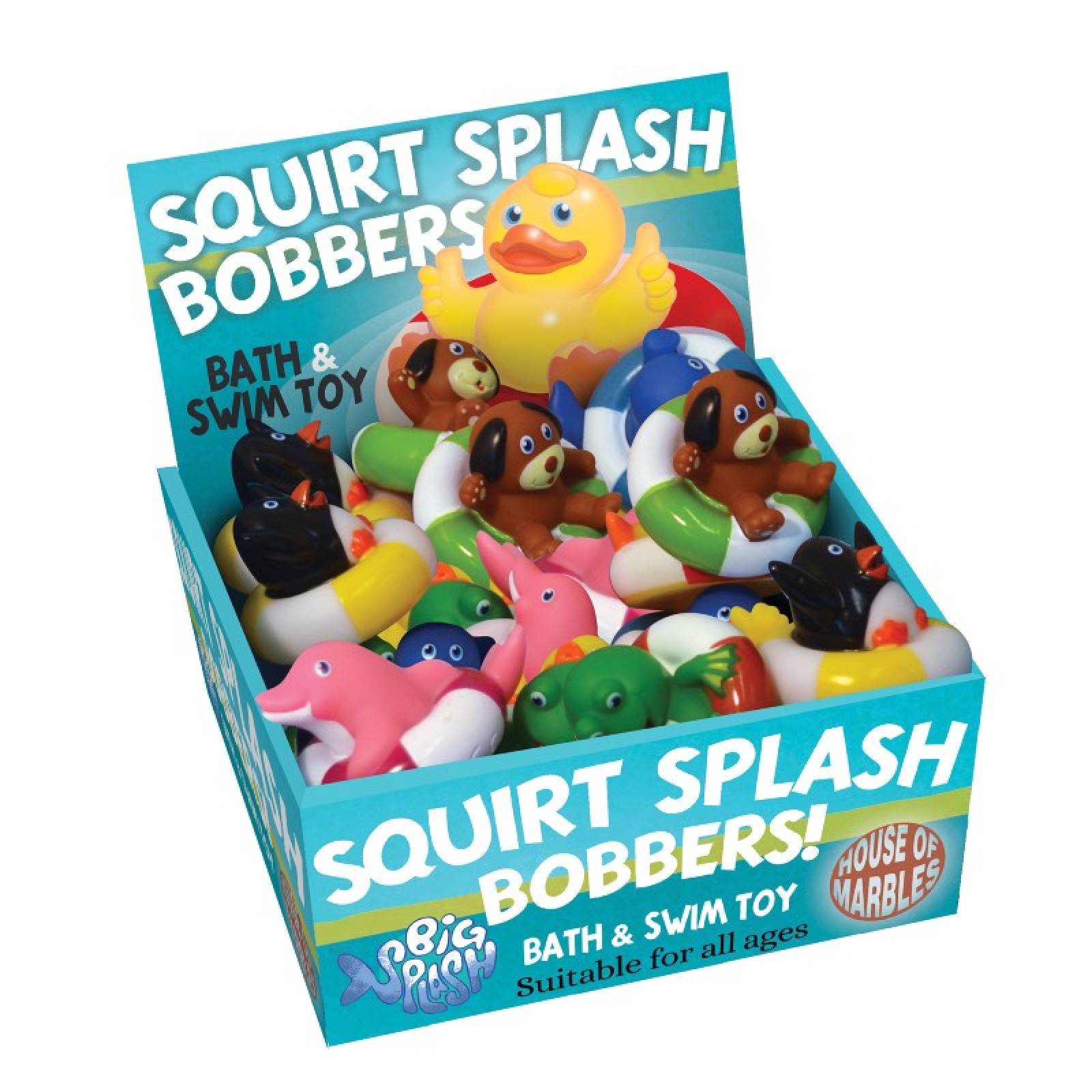 Single Squirt Splash Bobber Bath Toy - Assorted Design thumbnails