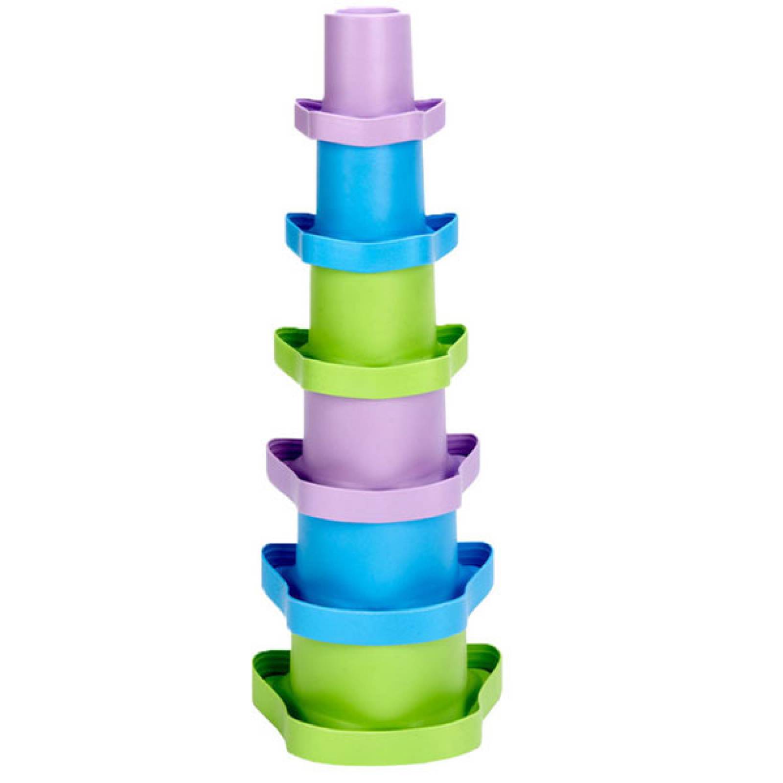 My First Stacking Cups By Green Toys - Recycled Plastic 6m+
