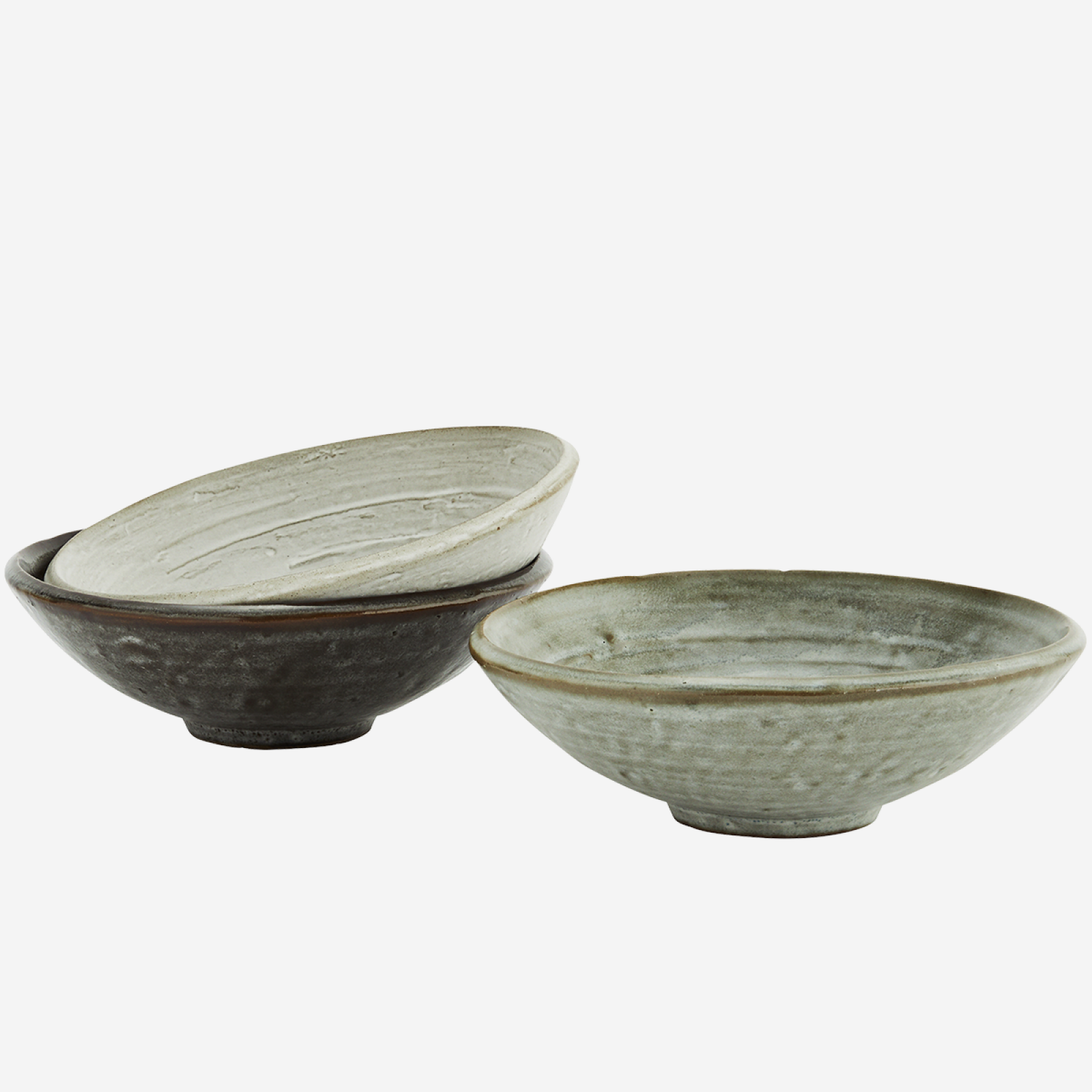Stoneware Bowl In Light Stone thumbnails